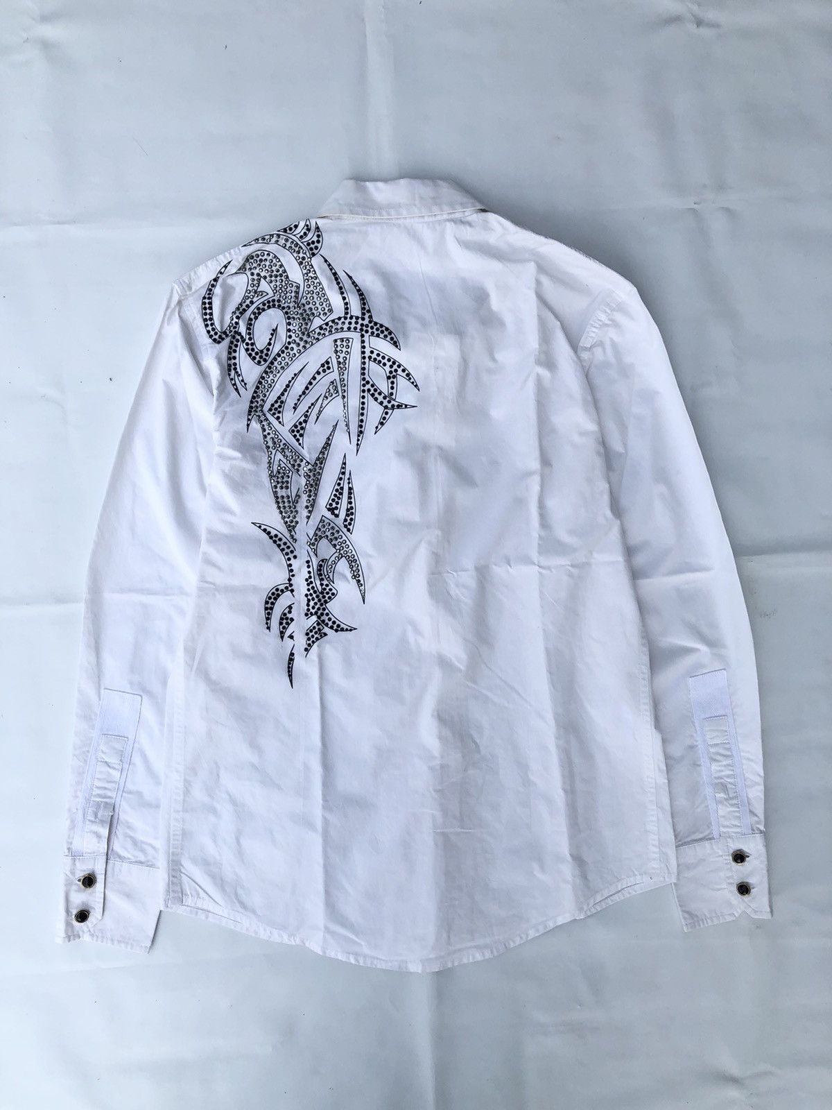 If Six Was Nine Japanese Tribal Rubina Button Shirt issey Style Size US M / EU 48-50 / 2 - 2 Thumbnail