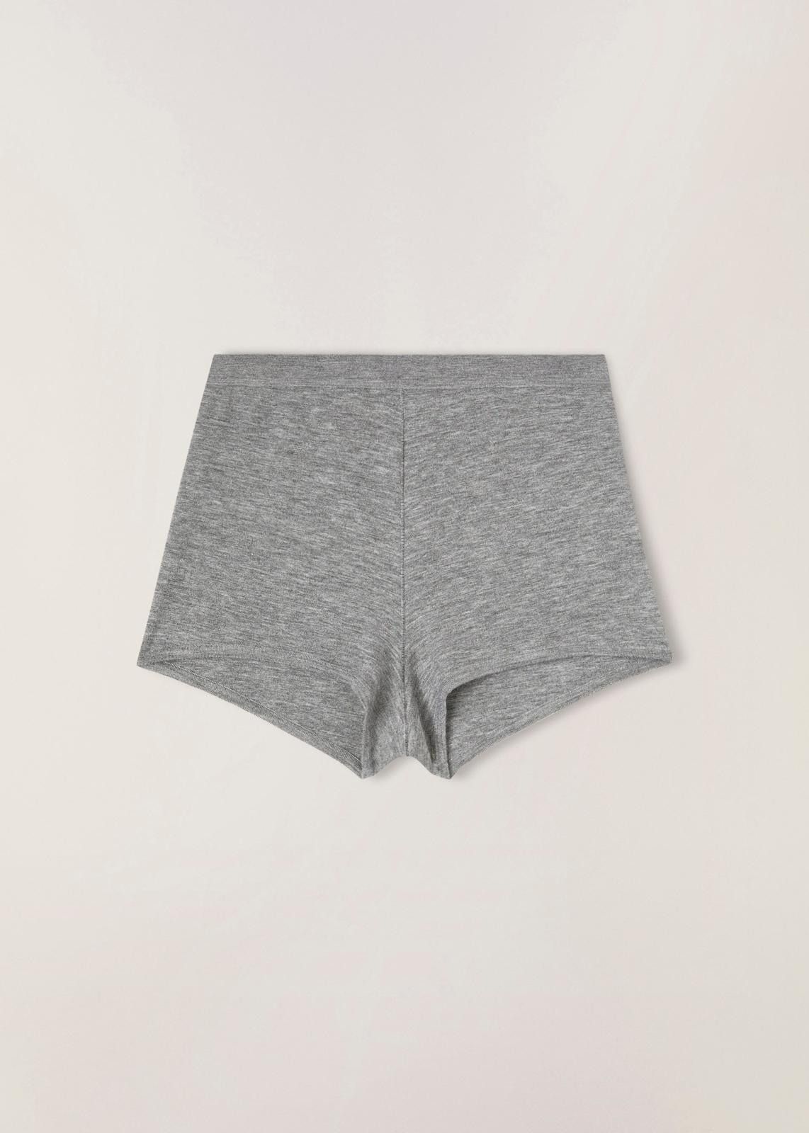 Loro Piana o1srvl11e1024 Cocooning Culotte Sedona Short in Grey Size 26" / US 2 / IT 38 - 1 Thumbnail