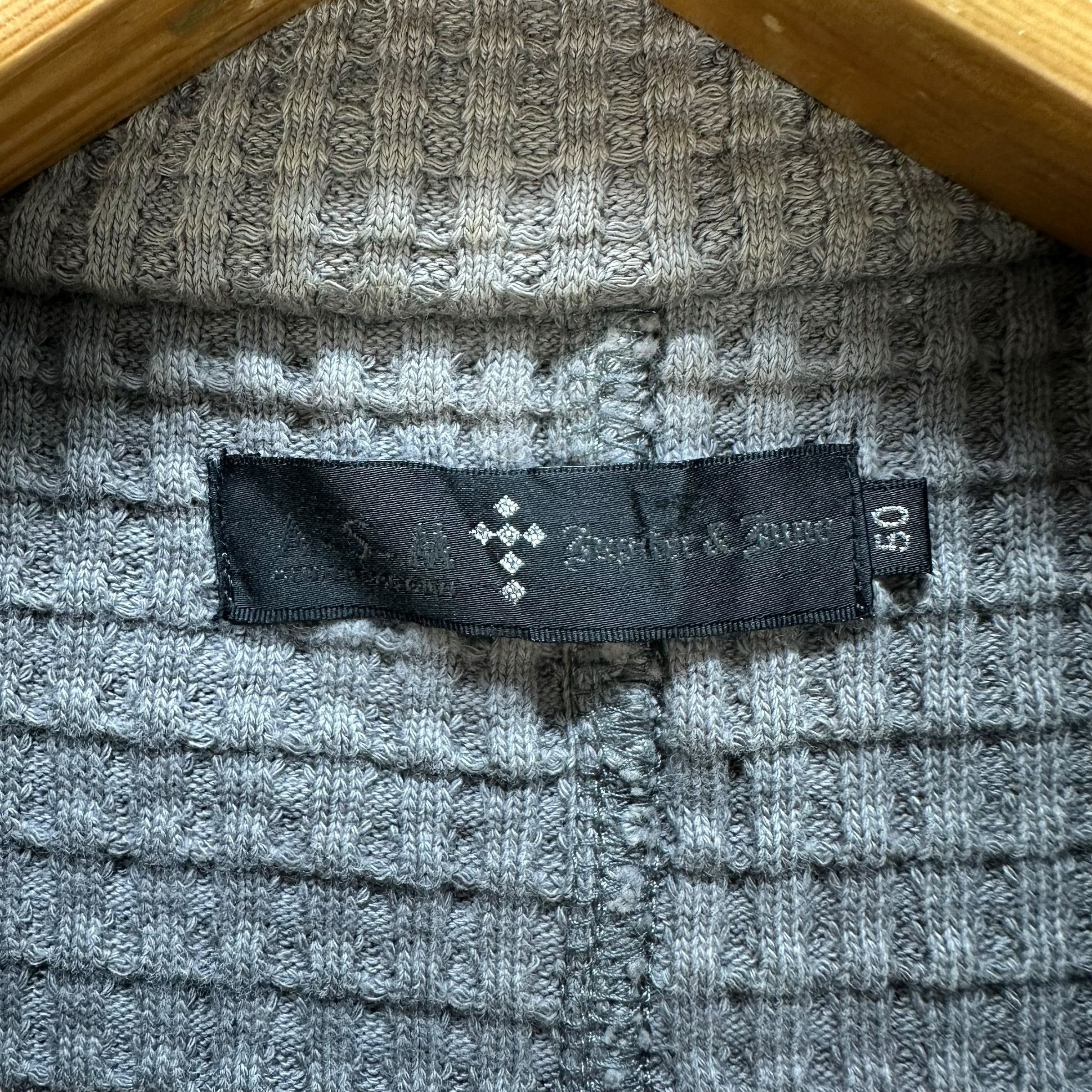 Japanese Brand A.S.M Jupiter & Juno Japan Sweater Jacket #A20-0469 Size L / US 10 / IT 46 - 8 Thumbnail