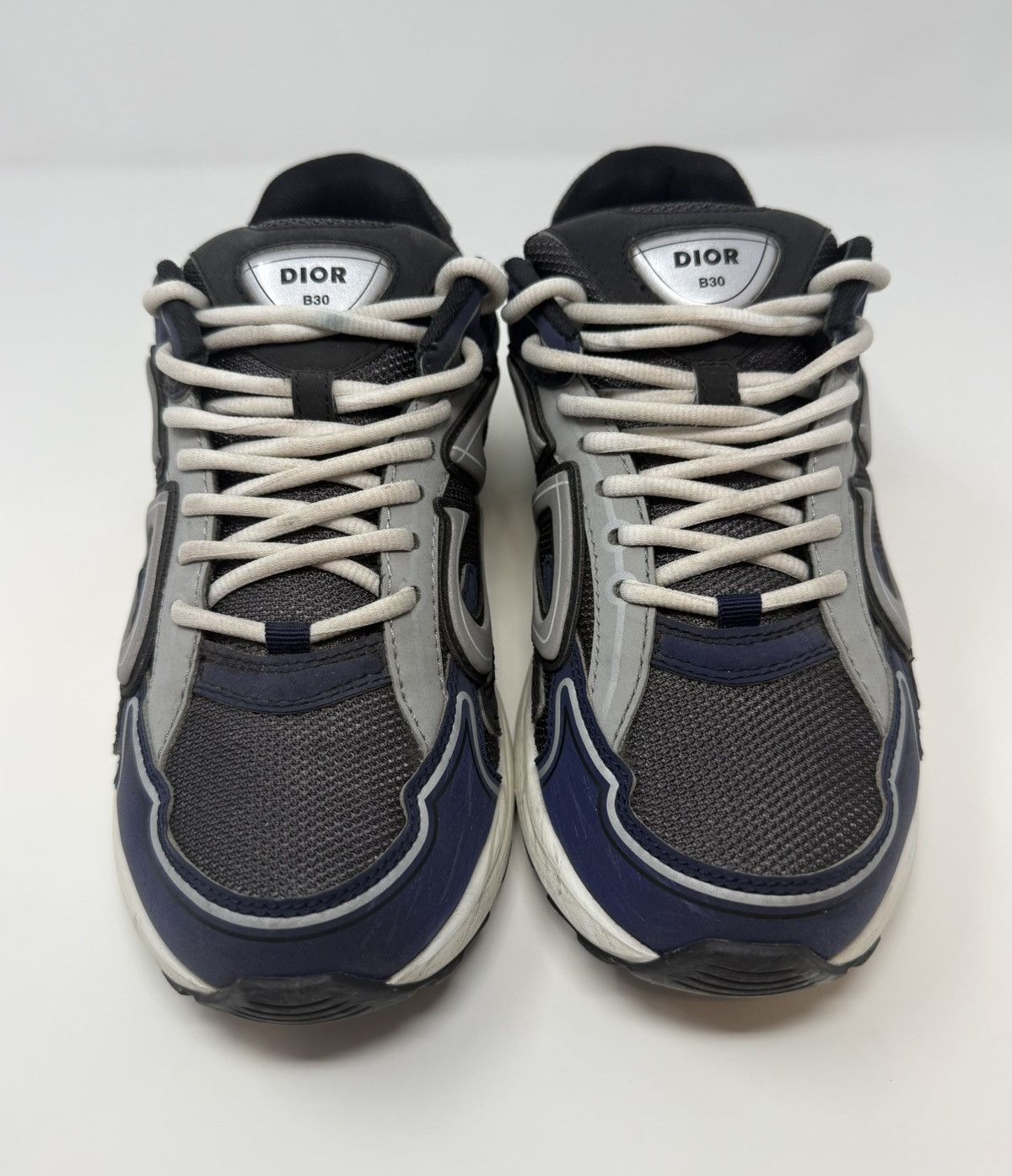 Dior Dior B30 Sneaker Grey/Navy Size US 8 / EU 41 - 2 Thumbnail