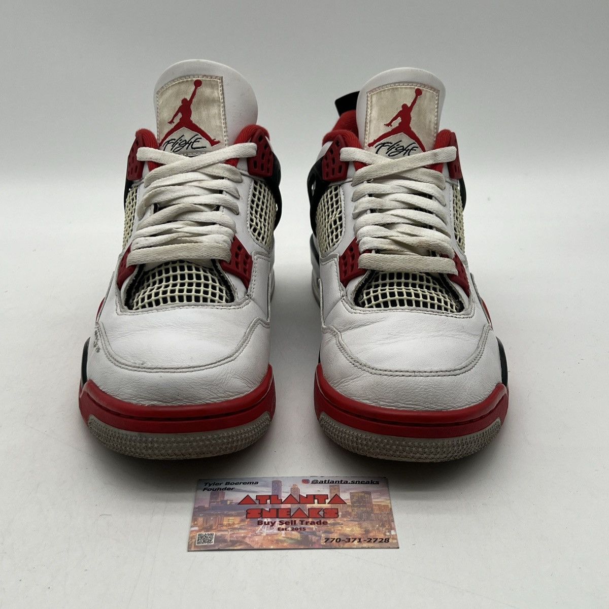 Jordan Brand Air Jordan 4 fire red Size US 9.5 / EU 42-43 - 2 Thumbnail