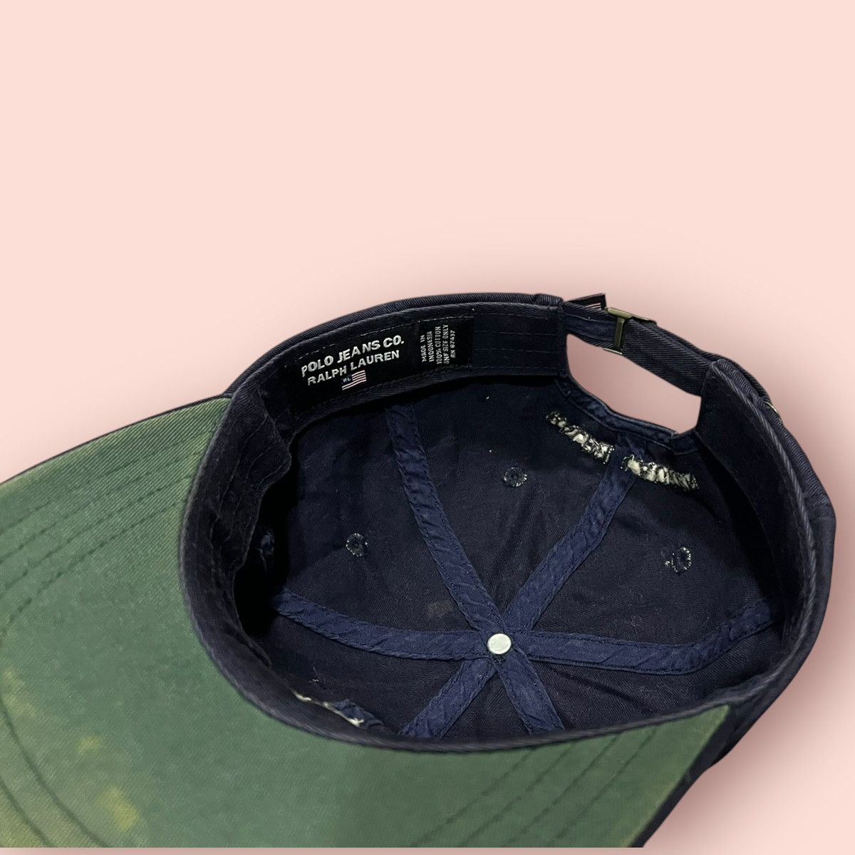 Polo Ralph Lauren × Ralph Lauren × Vintage VINTAGE POLO JEANS COMPANY STRAPBACK CAP Size ONE SIZE - 21 Thumbnail