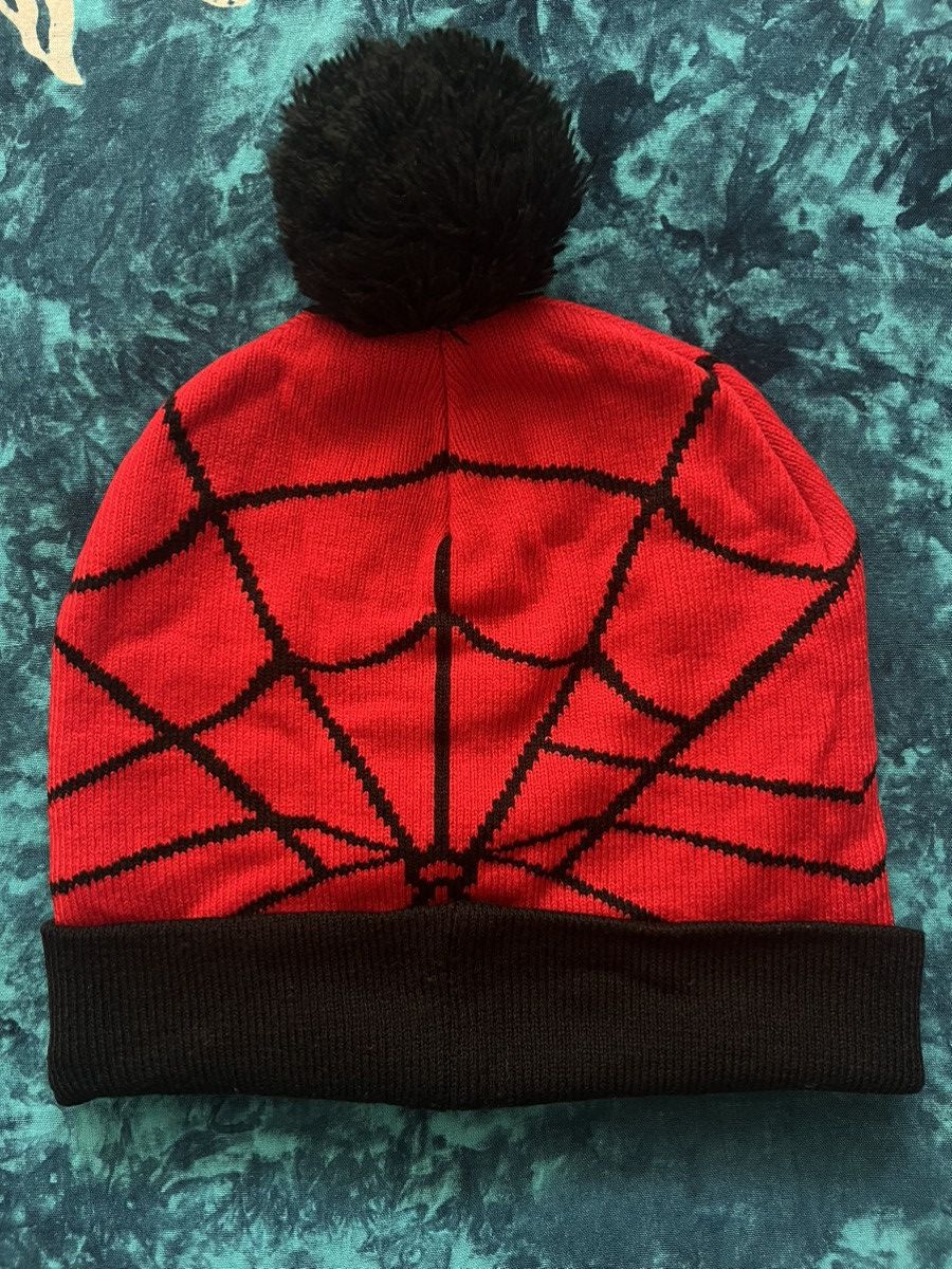 Hat Club Y2K Spider Man Hat beanie Big Logo Size ONE SIZE - 9 Thumbnail