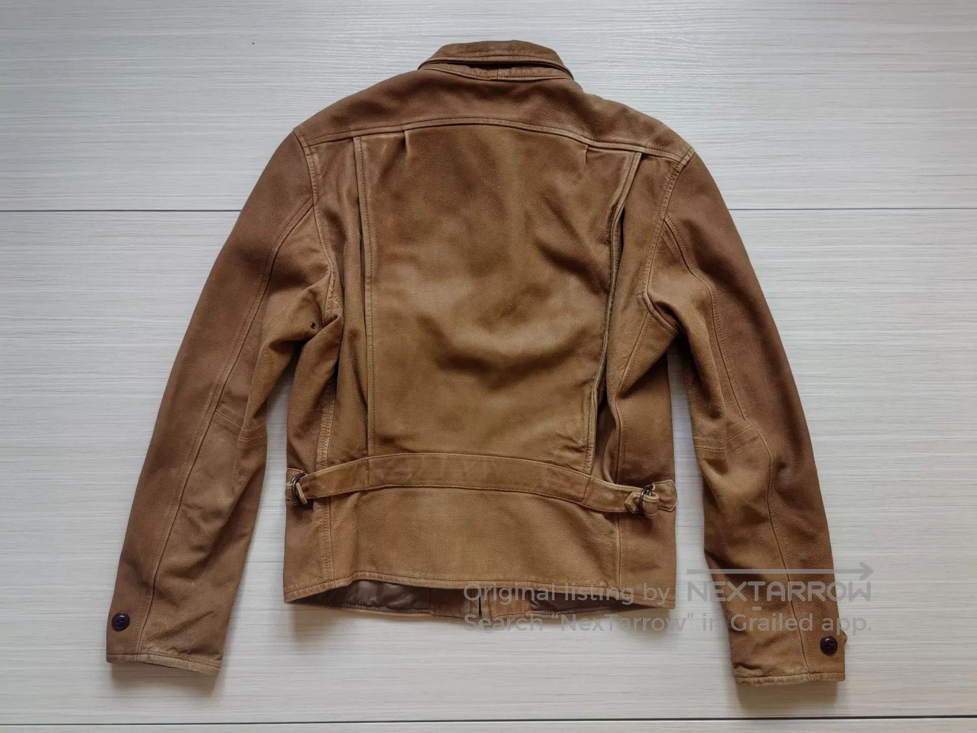 LVC vintage 1930s leather jacket in light brown. Size US S / EU 44-46 / 1 - 4 Thumbnail