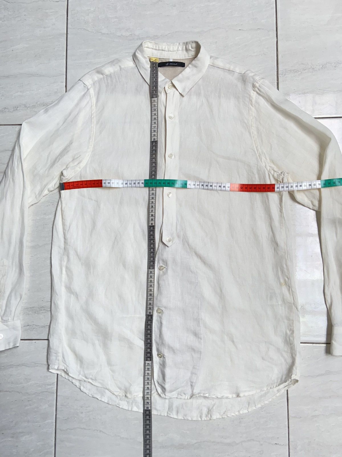 Japanese Brand × Johnbull × Yohji Yamamoto JOHN BULL White Shirt Size US M / EU 48-50 / 2 - 7 Thumbnail
