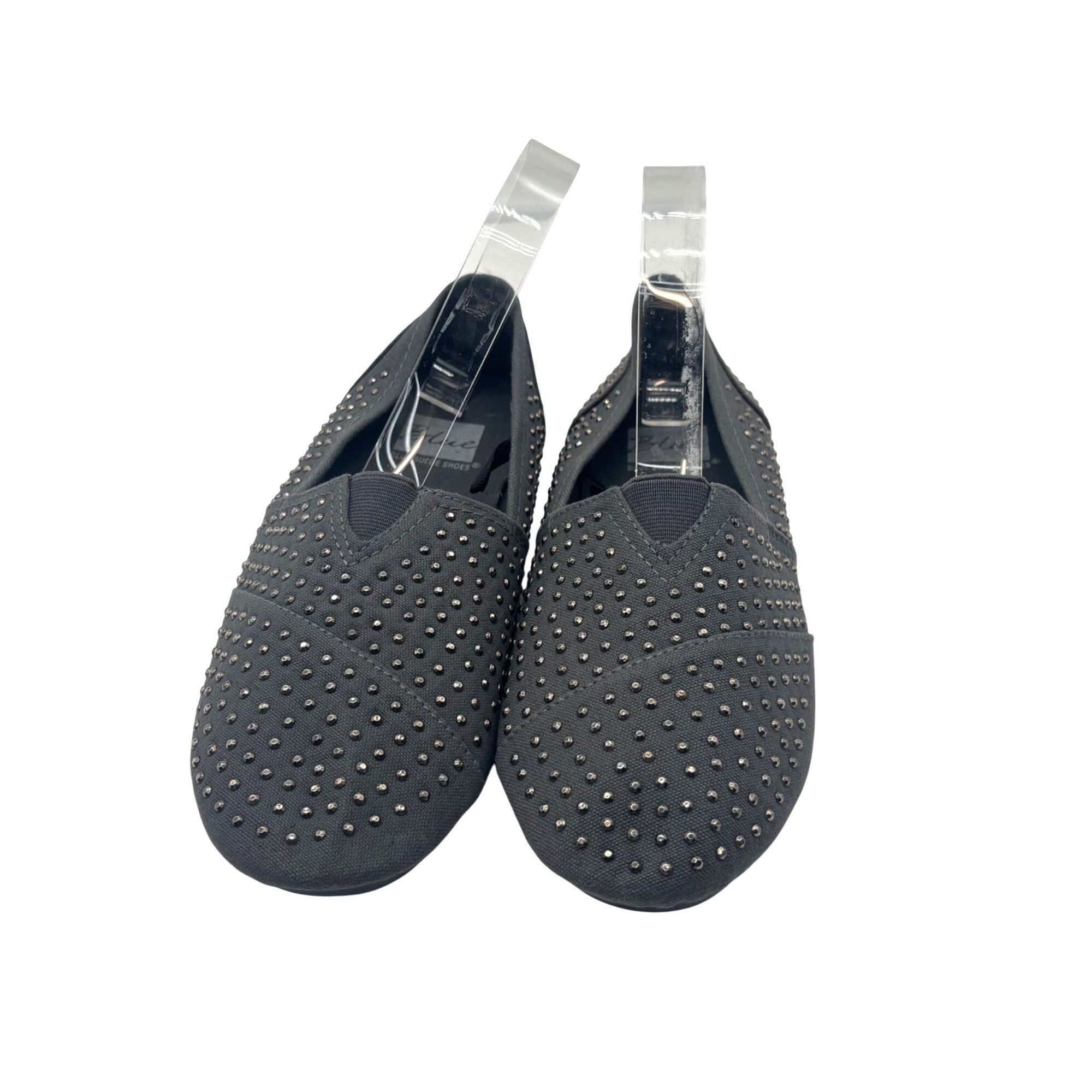 Other Blue suede brand women’s riveted textile slip on sneakers, G Size US 10 / IT 40 - 2 Thumbnail