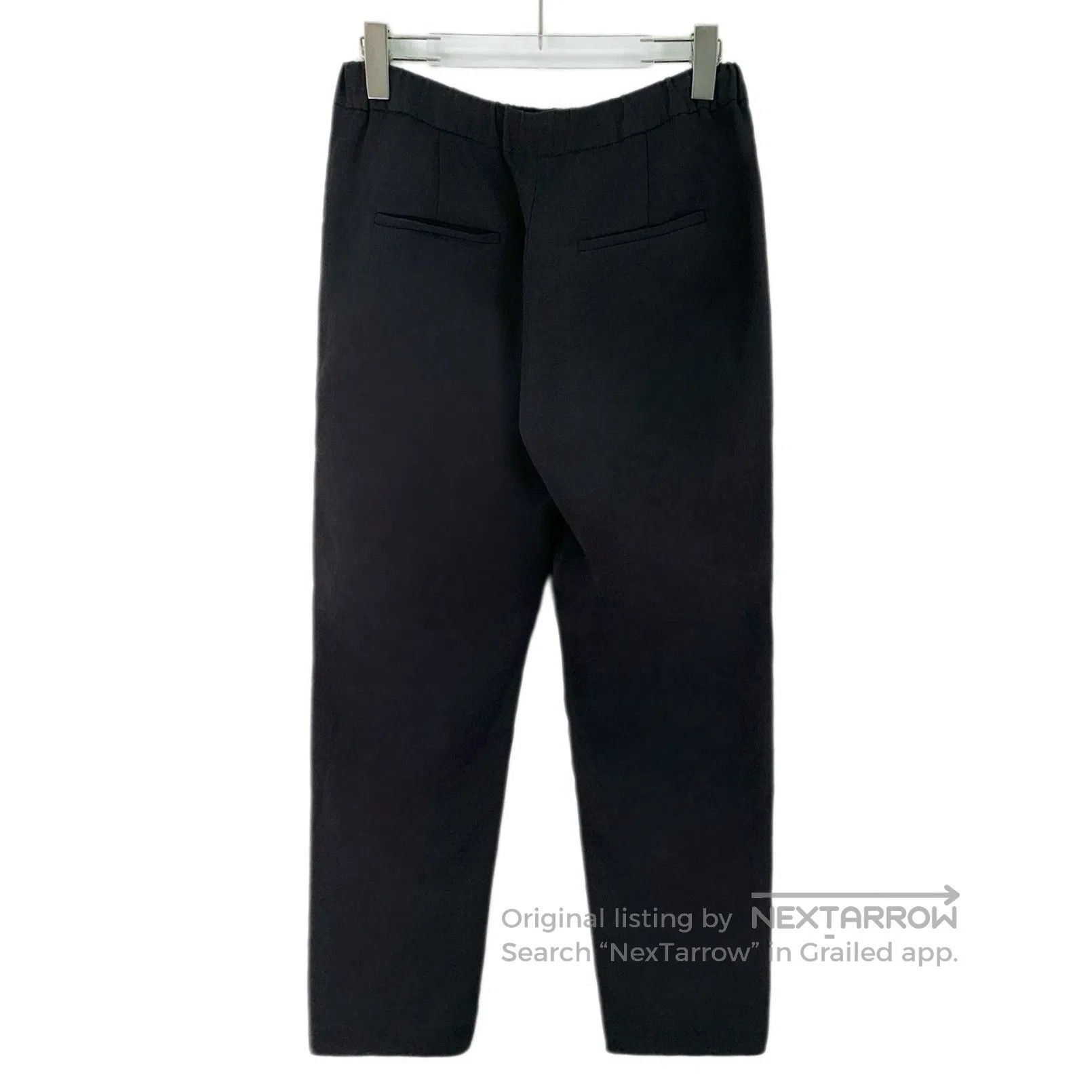 Brunello Cucinelli Brunello Cucinelli Black side stripe silk drawstring casua Size US 26 / EU 42 - 2 Thumbnail