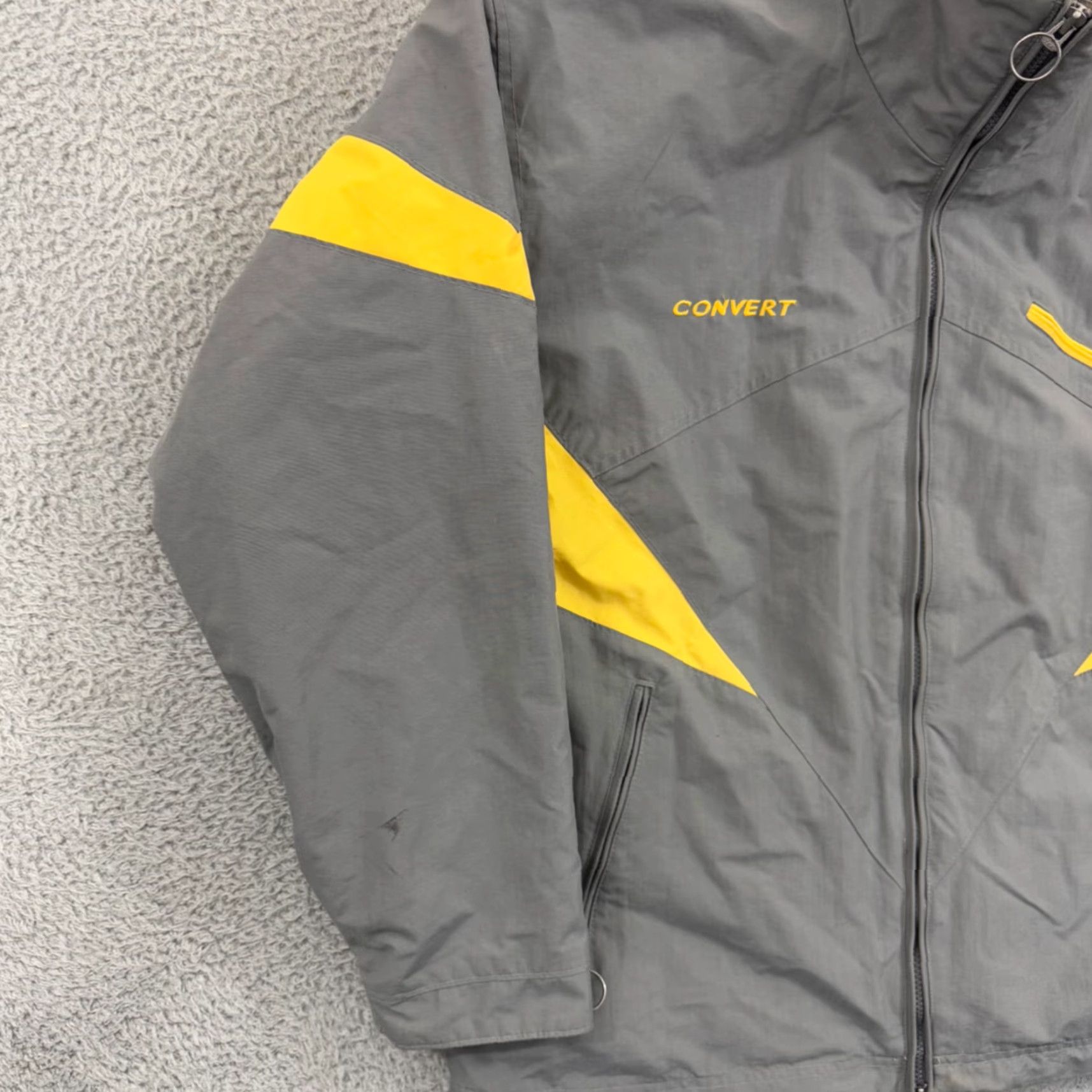 Vintage VINTAGE Columbia Jacket Mens Large Gray Convert Ski Snow Parka Lined Zip Outdoor Size US L / EU 52-54 / 3 - 4 Thumbnail