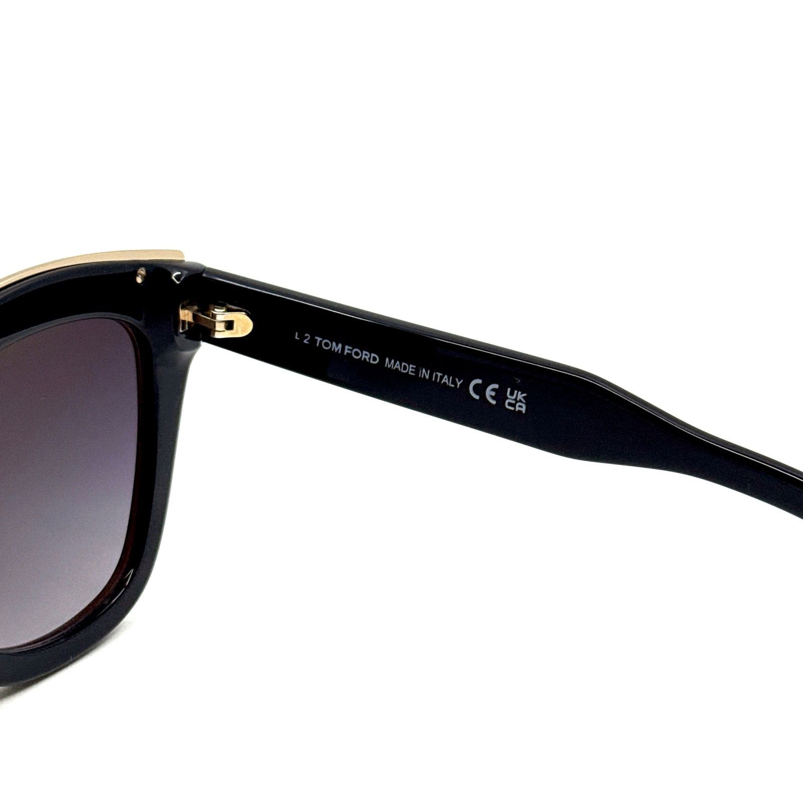 Tom Ford New, TOM FORD Julie Sunglasses TF685 01C Authentic Size ONE SIZE - 10 Thumbnail