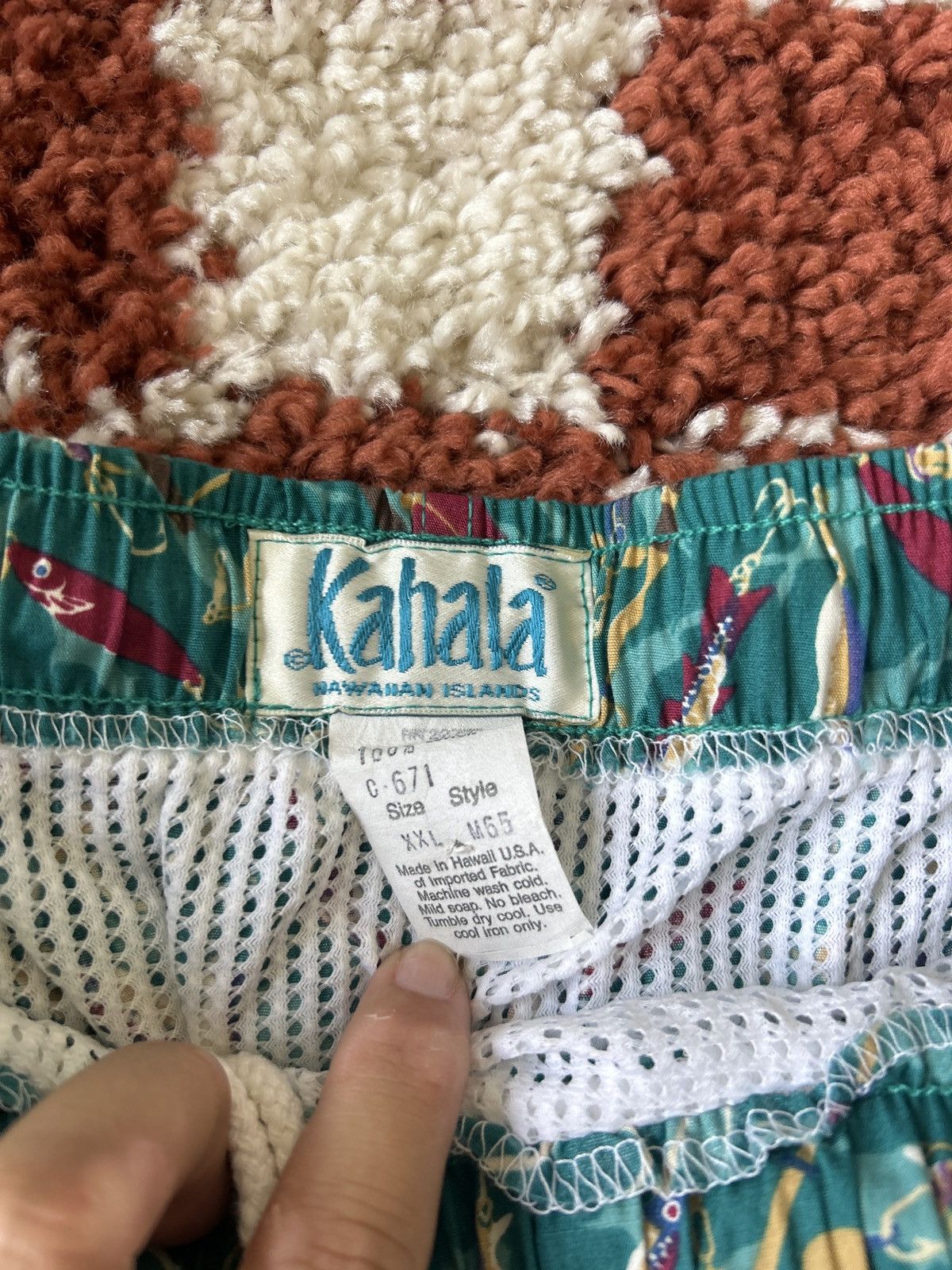 Vintage Vintage Fishing Shorts Size US 38 / EU 54 - 3 Thumbnail
