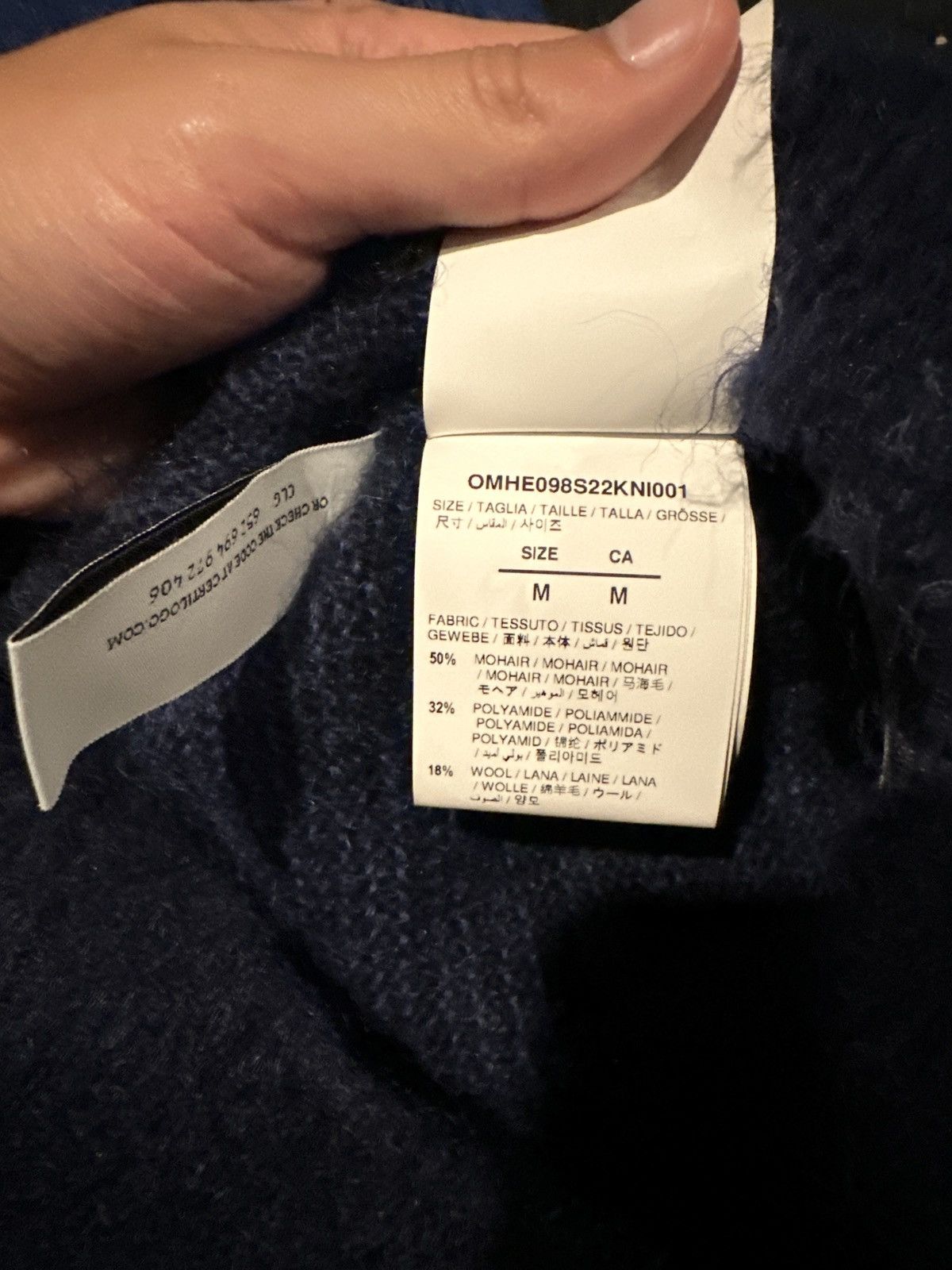 Off-White OFF-WHITE Ombré Sweater Size US M / EU 48-50 / 2 - 5 Thumbnail