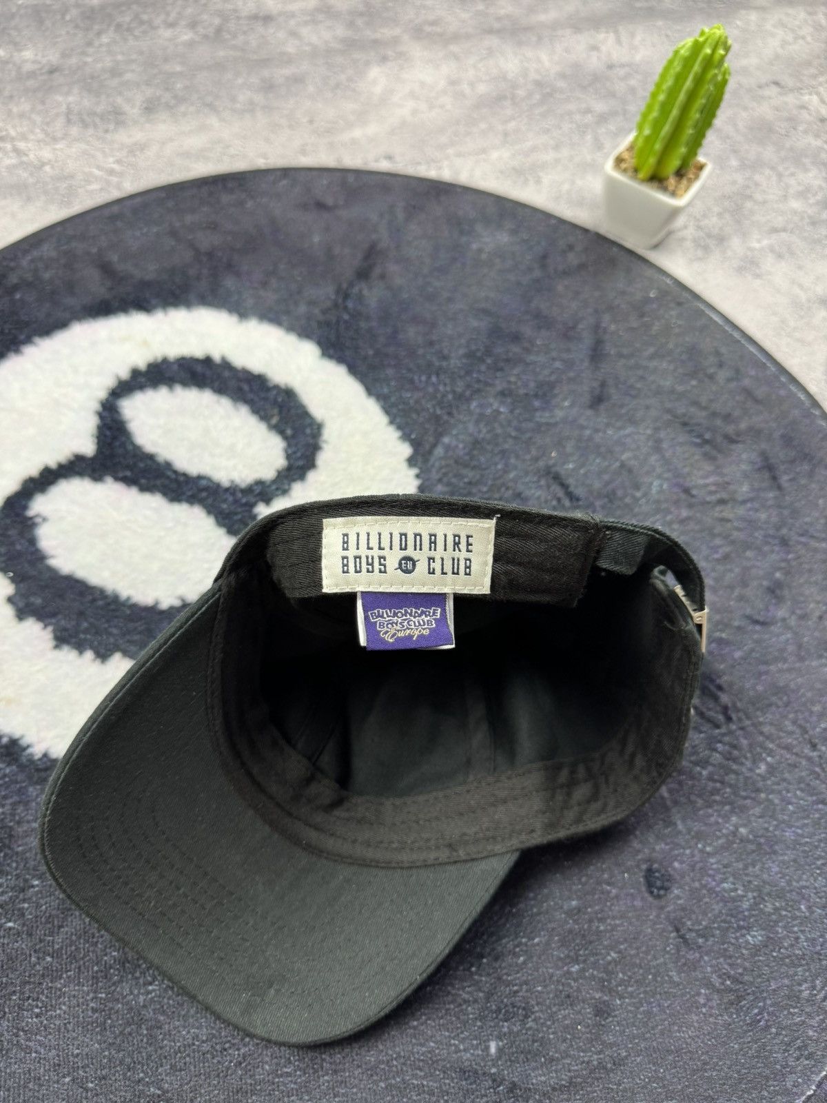 Billionaire Boys Club Billionaire Boys Club BBC Astro Helmet Logo Black Strap Cap Size ONE SIZE - 9 Thumbnail