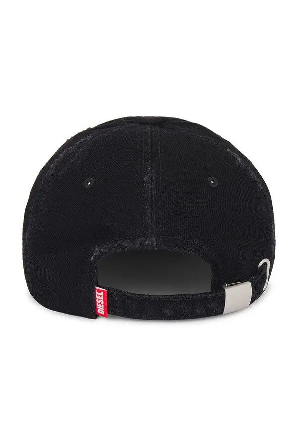 Diesel o1mle1025 Size: 01 / C-Jarl Baseball Cap / Hat in Black Size ONE SIZE - 2 Thumbnail