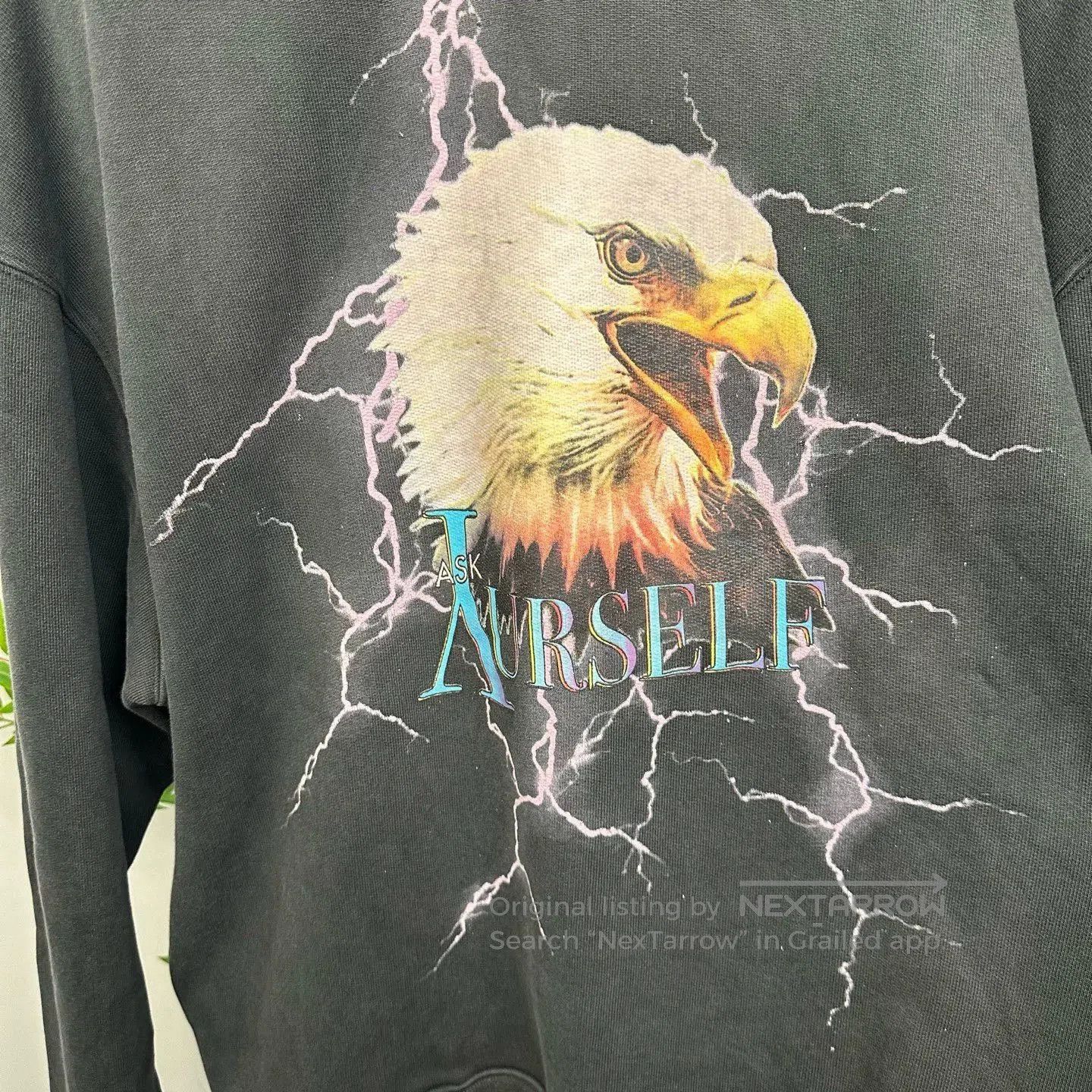 Other Askyurself Lightning Eagle Logo Sweatshirt Men. Size US L / EU 52-54 / 3 - 3 Thumbnail