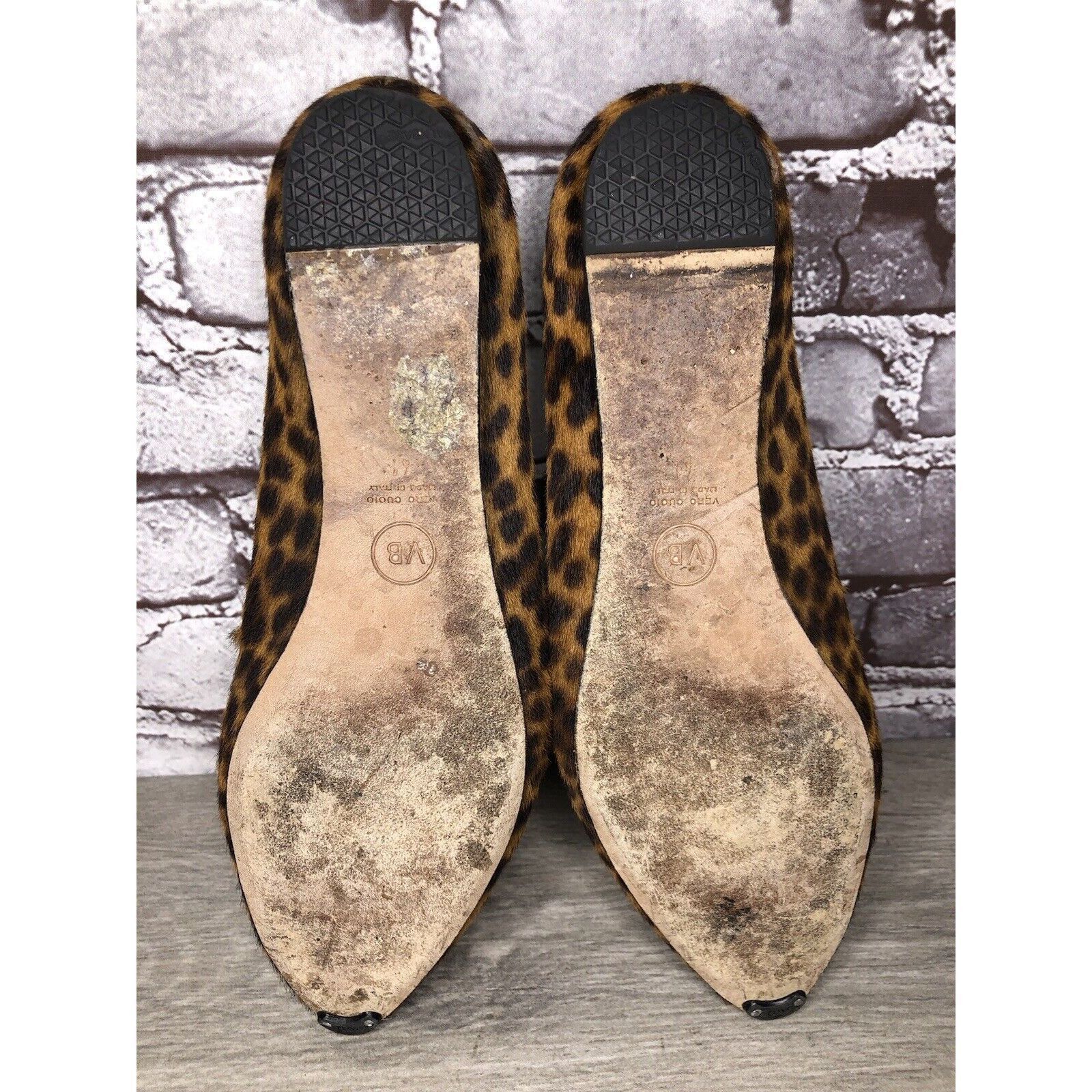 Veronica Beard VERONICA BEARD Griffin Leopard Real Calf Fur Loafers Shoes W Size US 10.5 / IT 40.5 - 13 Thumbnail
