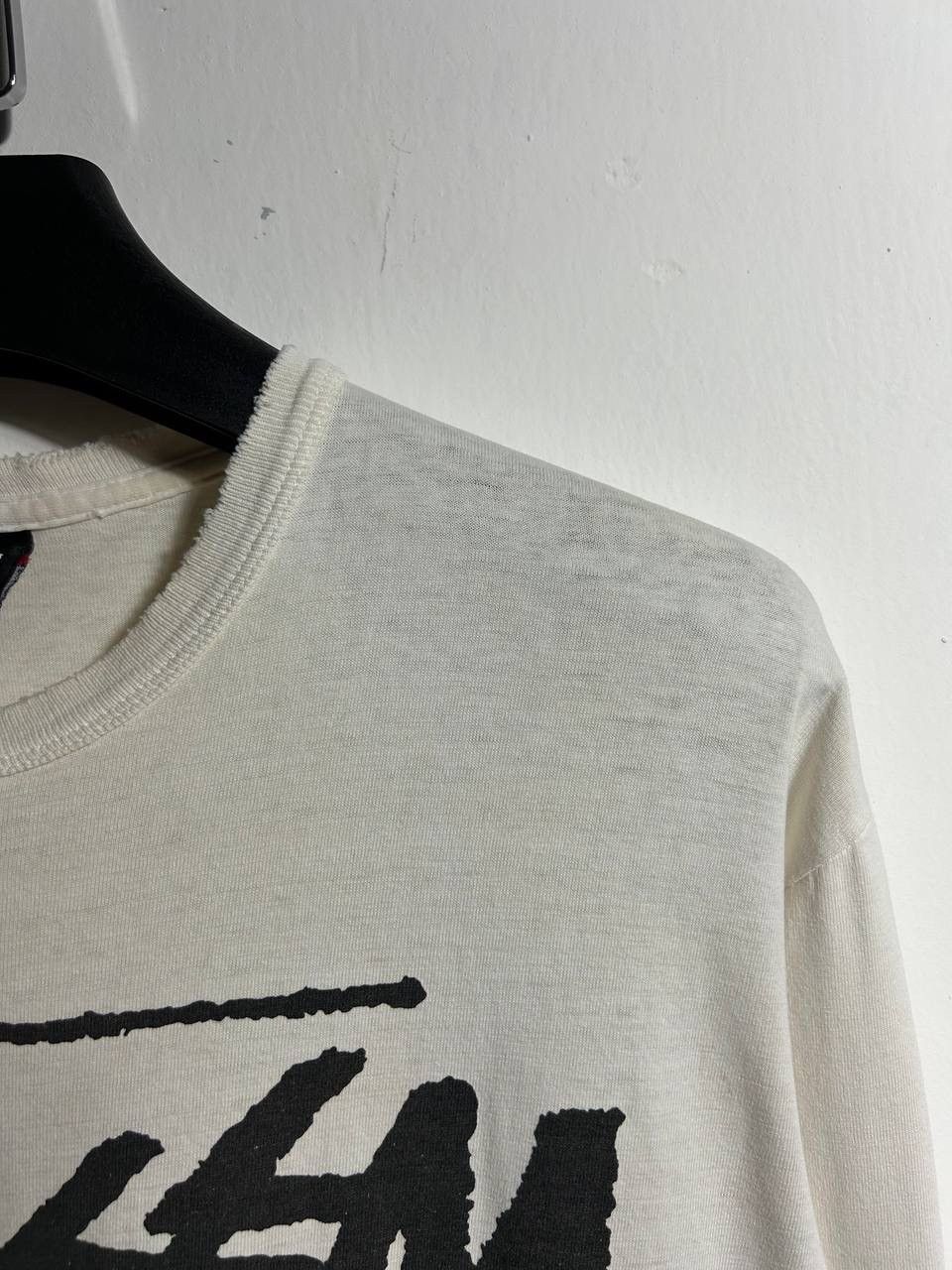 Stussy Vintage Distressed Stussy Yo Vinny! LS Shirt Size US M / EU 48-50 / 2 - 4 Thumbnail