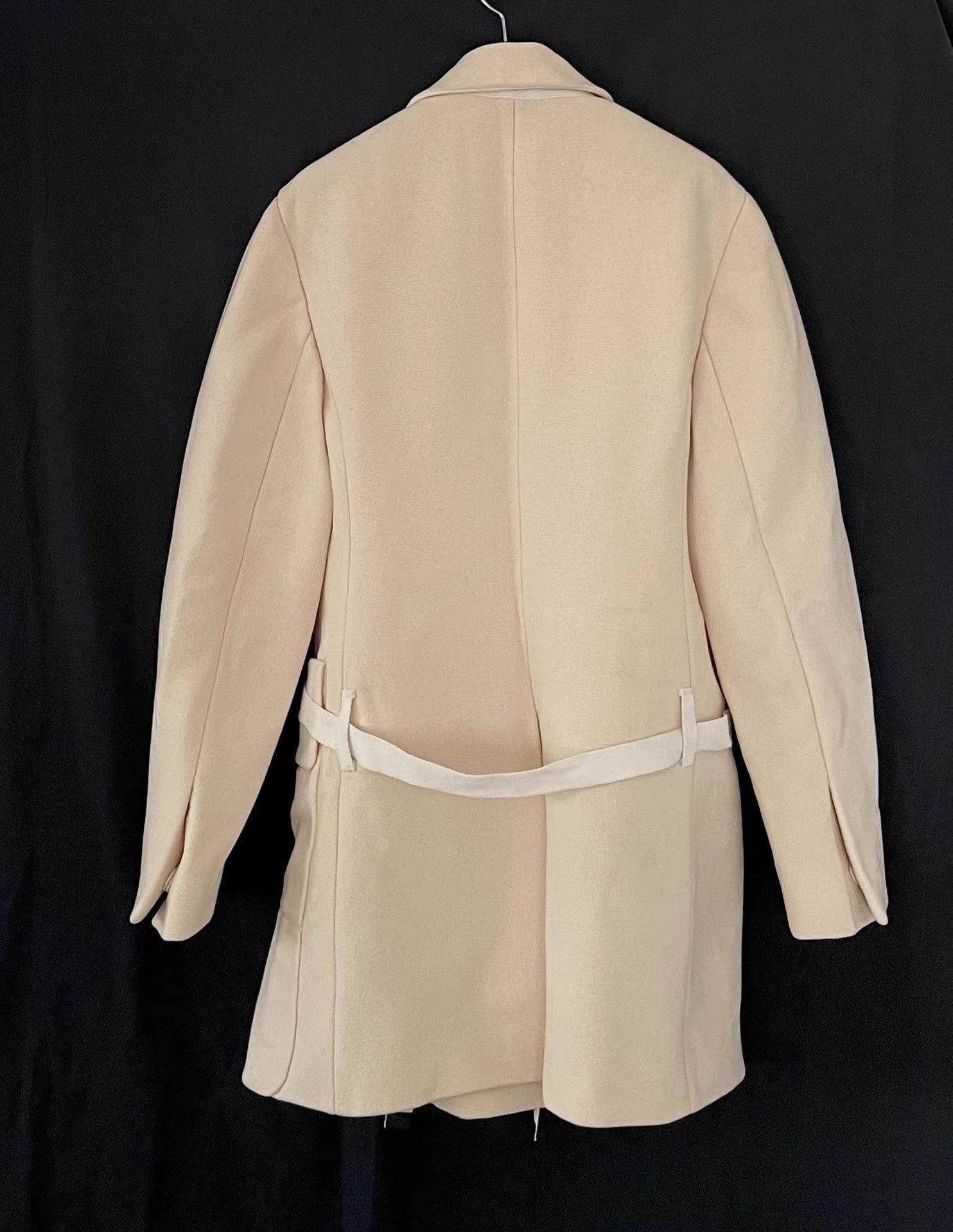 Prada Prada Women's Thick Wool Coat Ｑ21 Size L / US 10 / IT 46 - 2 Thumbnail
