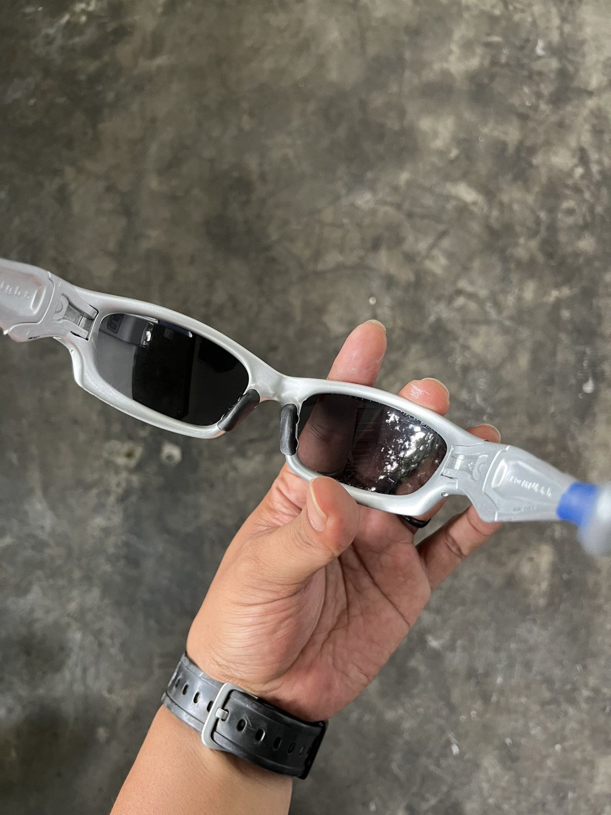 Oakley Oakley Straight Jacket 2.0 Silver / ice Size ONE SIZE - 8 Thumbnail
