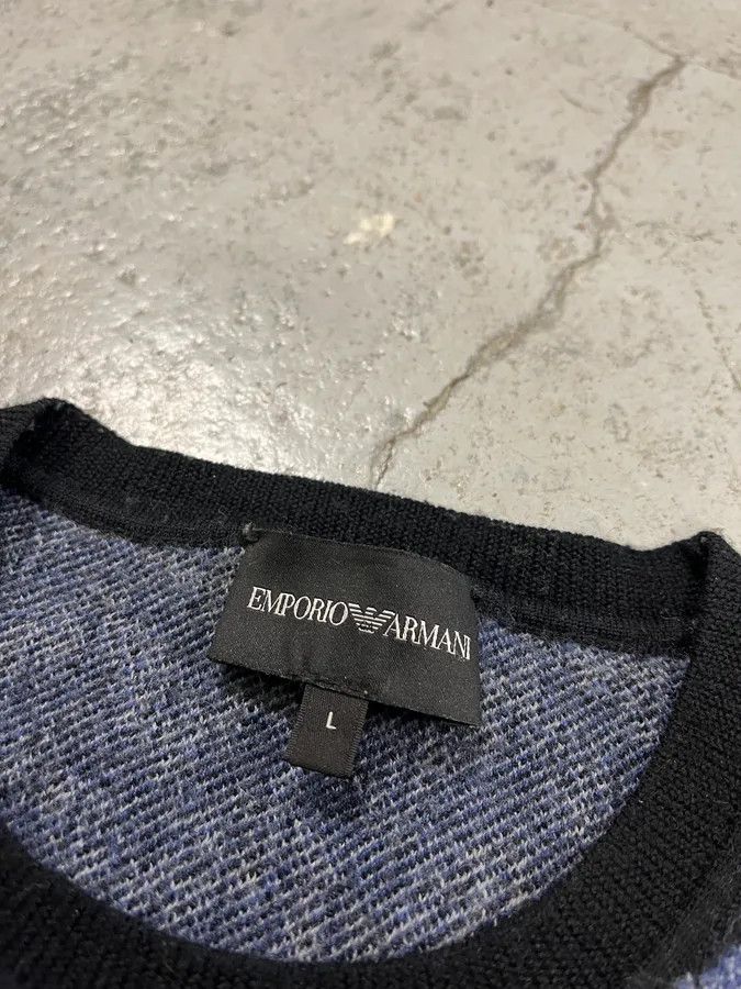 Emporio Armani Emporio Armani Navy Cozy Sweater Size US S / EU 44-46 / 1 - 8 Thumbnail