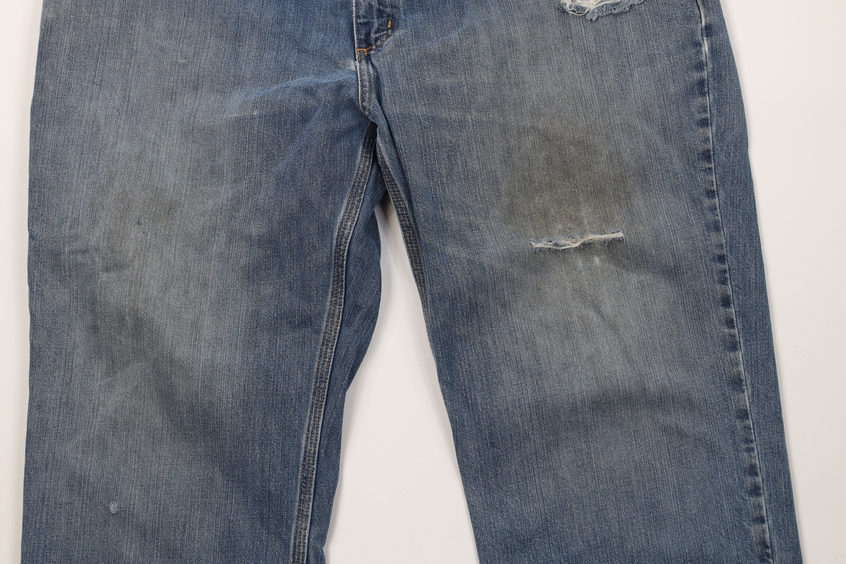 Carhartt Vintage Y2K Carhartt Relaxed Fit Wide Leg Denim Jeans Blue Size US 40 / EU 56 - 3 Thumbnail