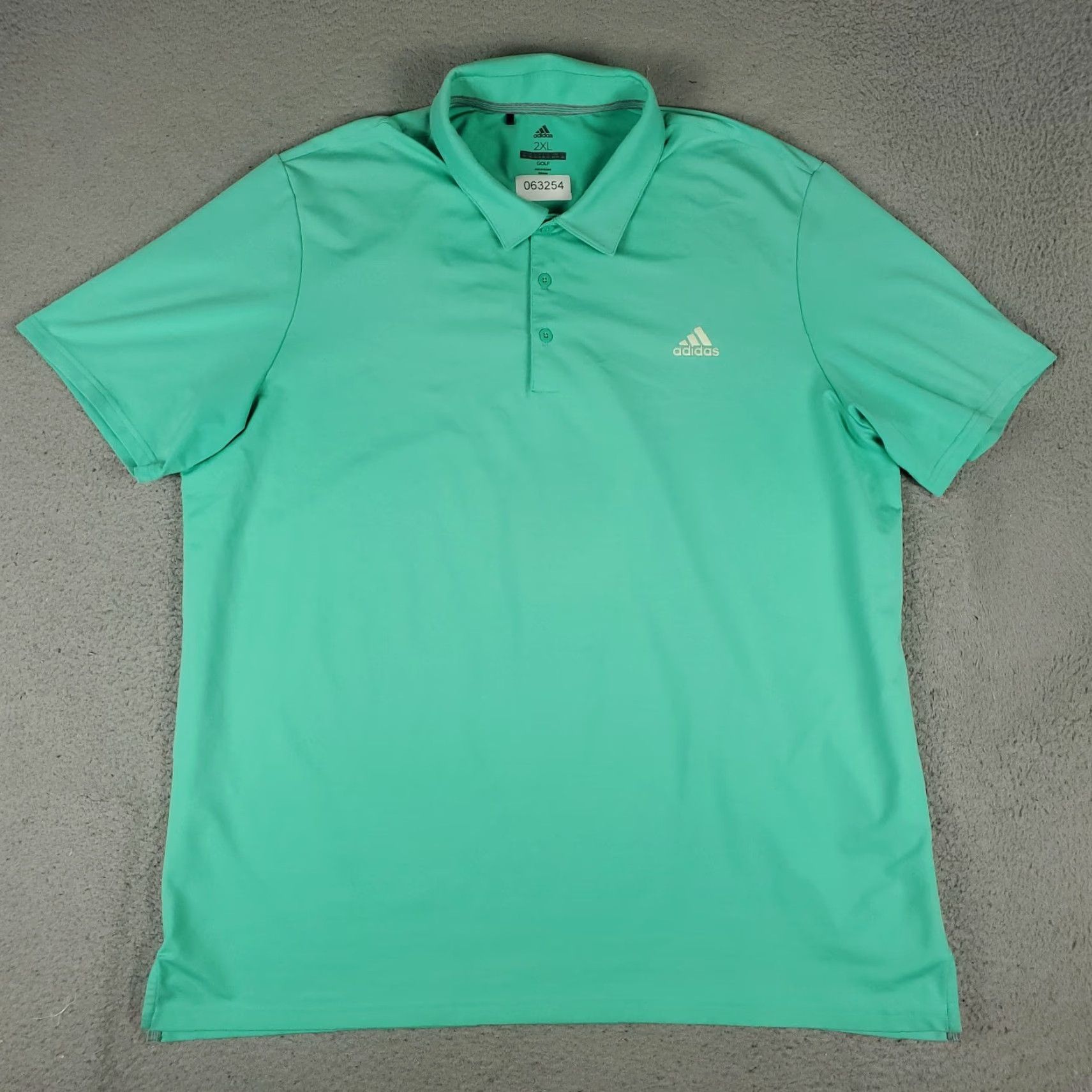 Adidas Adidas Polo Shirt Mens Size 2XL Green Golf Casual Short Sleeve Polo Shirt Adidas 2XL Mens Green Color Casual Short Sleeve Polo Shirt Golf Casual Size US XXL / EU 58 / 5 - 2 Thumbnail