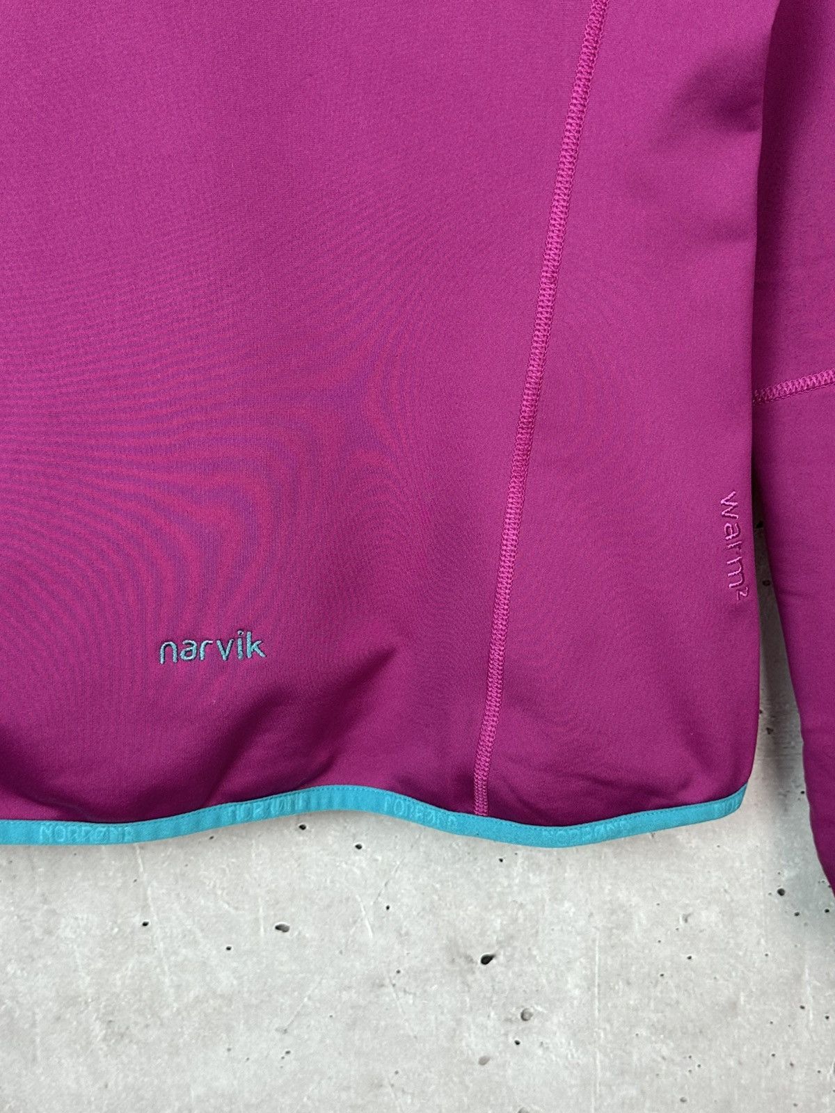 Norrona Norrona Narvik Warm2 Stretch Pink Zip Fleece Women’s Jacket Size XS / US 0-2 / IT 36-38 - 12 Thumbnail