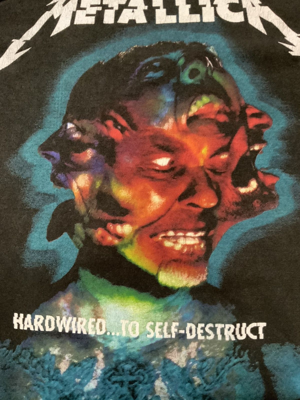 Band Tees × Metallica Metallica Hardwired To Self Destruct WorldWired T-Shirt Size US M / EU 48-50 / 2 - 6 Thumbnail