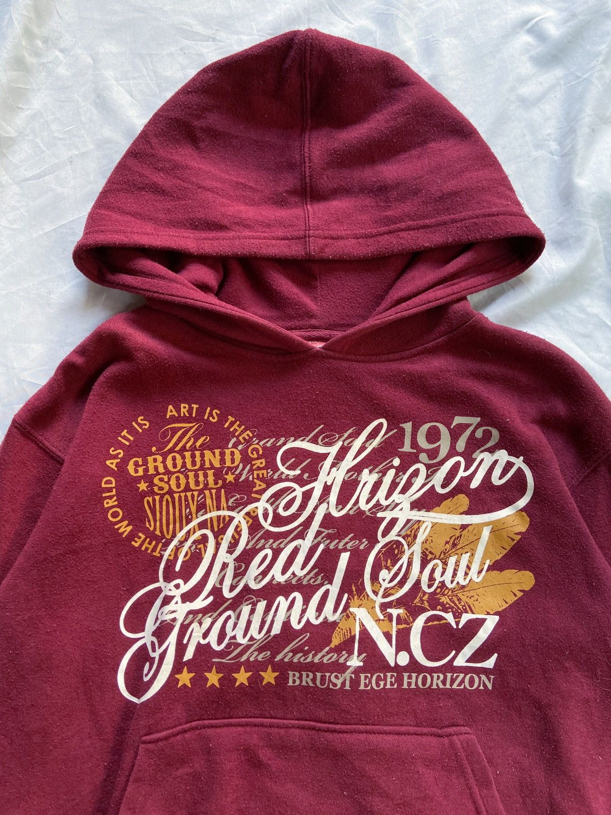 Japanese Brand BEAUMERE GROUND RAGE THE HORIZON HOODIE Size US M / EU 48-50 / 2 - 4 Thumbnail