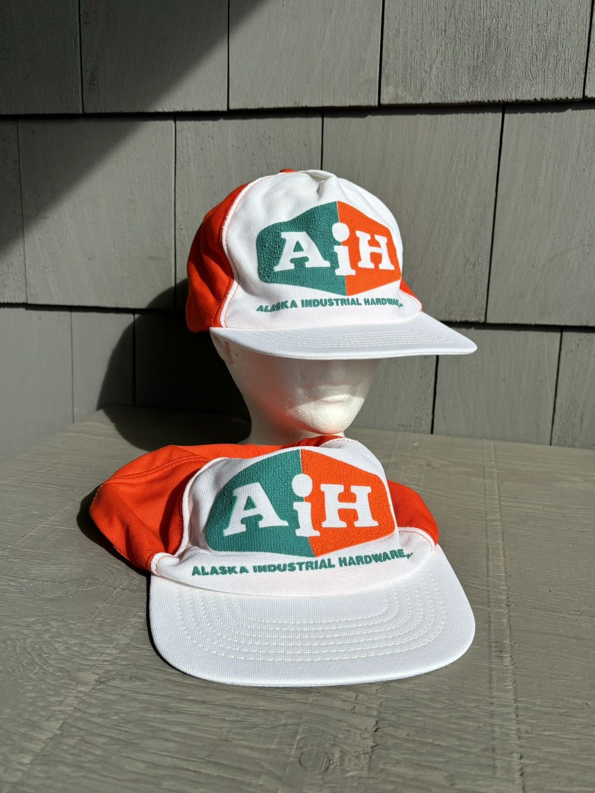 Vintage 1970s Trucker Hats Vintage Baseball Cap Mesh Matching Set 70 Size ONE SIZE - 25 Thumbnail