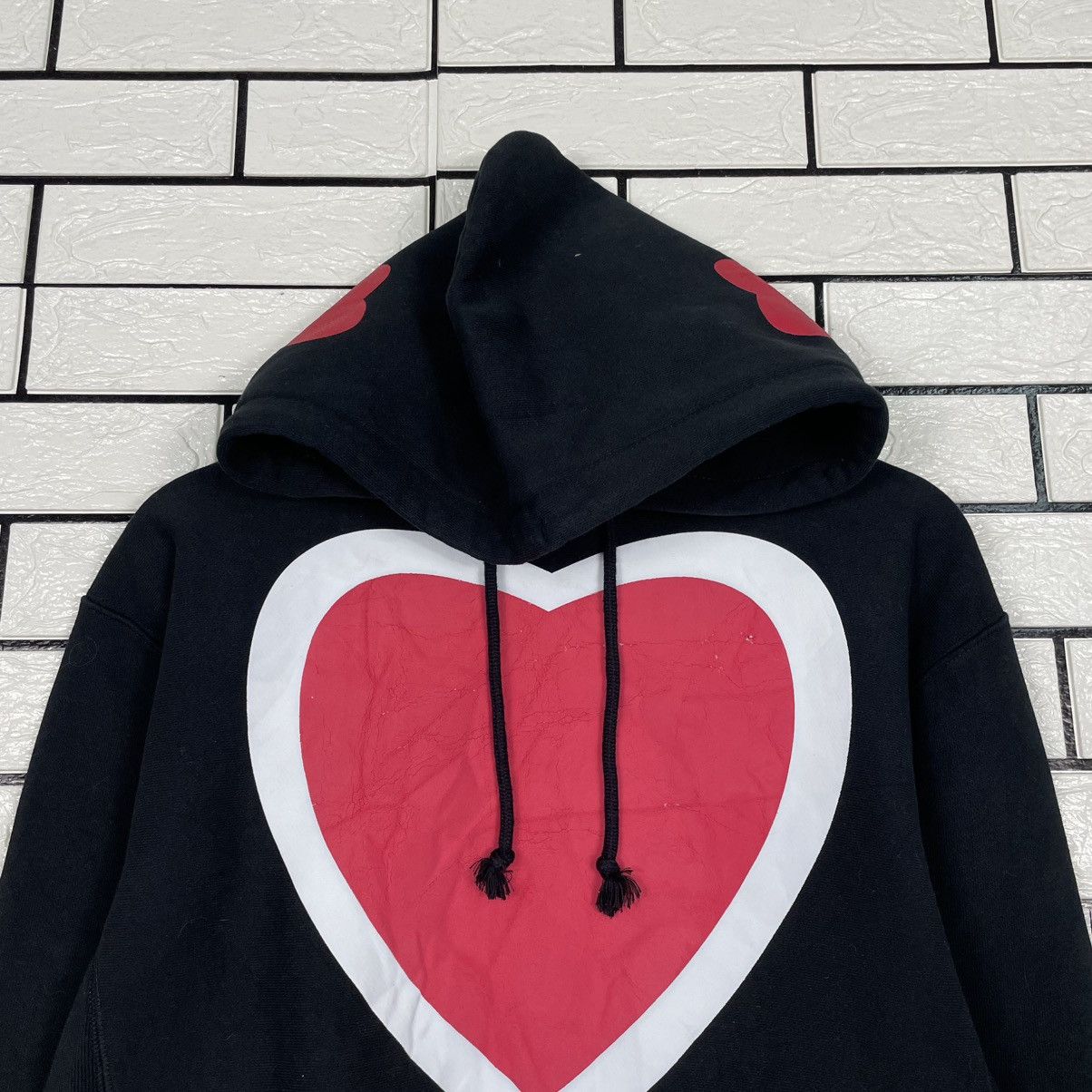Champion Champion Reverse Weave Big Love Hoodie Size XS / US 0-2 / IT 36-38 - 2 Thumbnail