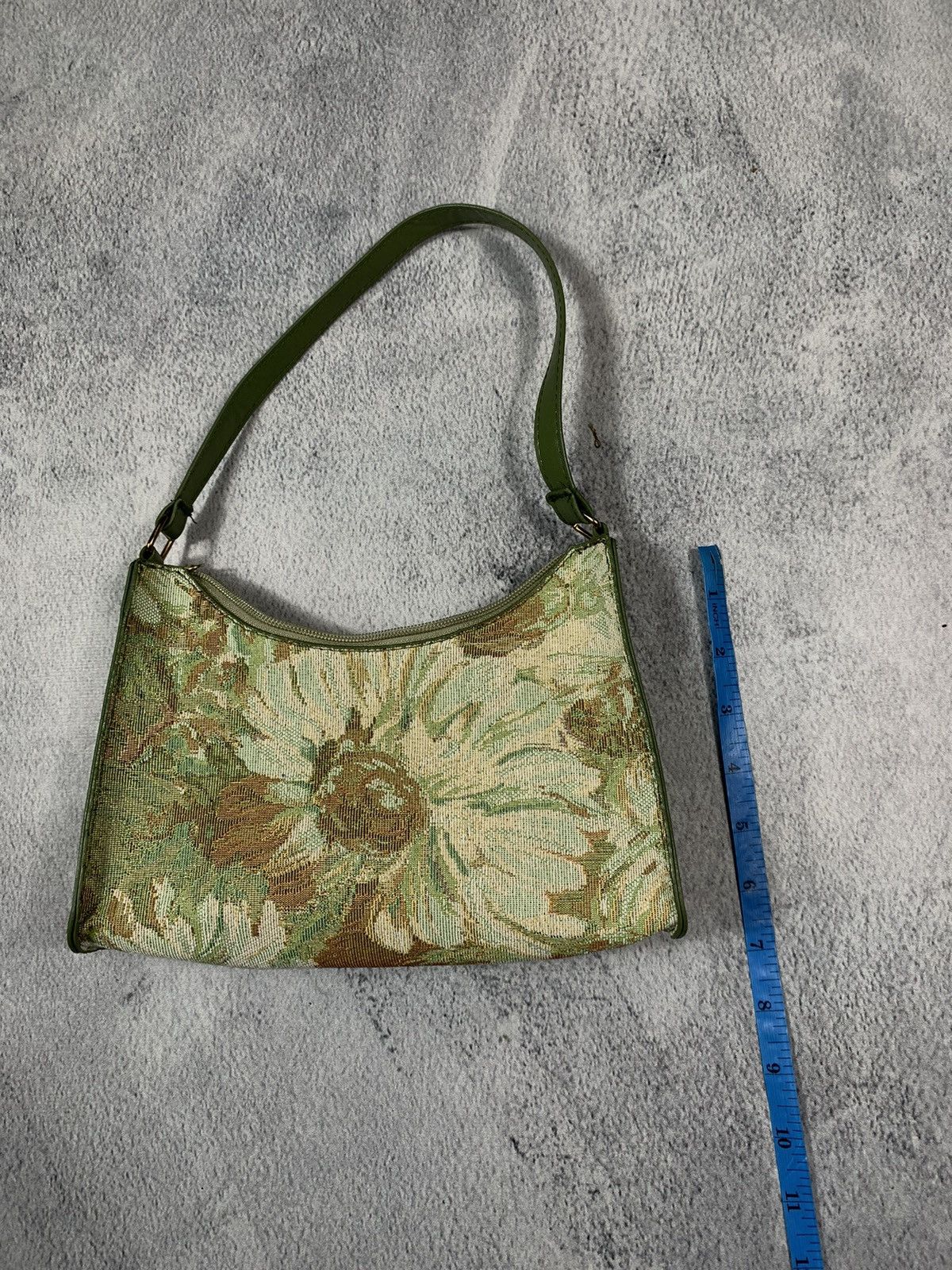 Vintage Vintage 90s Japanese flora mini bag streetwear Size ONE SIZE - 7 Thumbnail