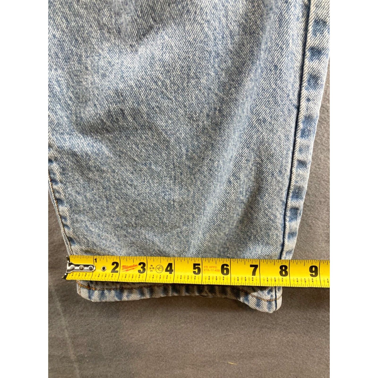 Vintage Revice Womens Jeans 31 Reverse Waist Band Distressed Mom Grunge Size 24" / US 00 / IT 34 - 6 Thumbnail