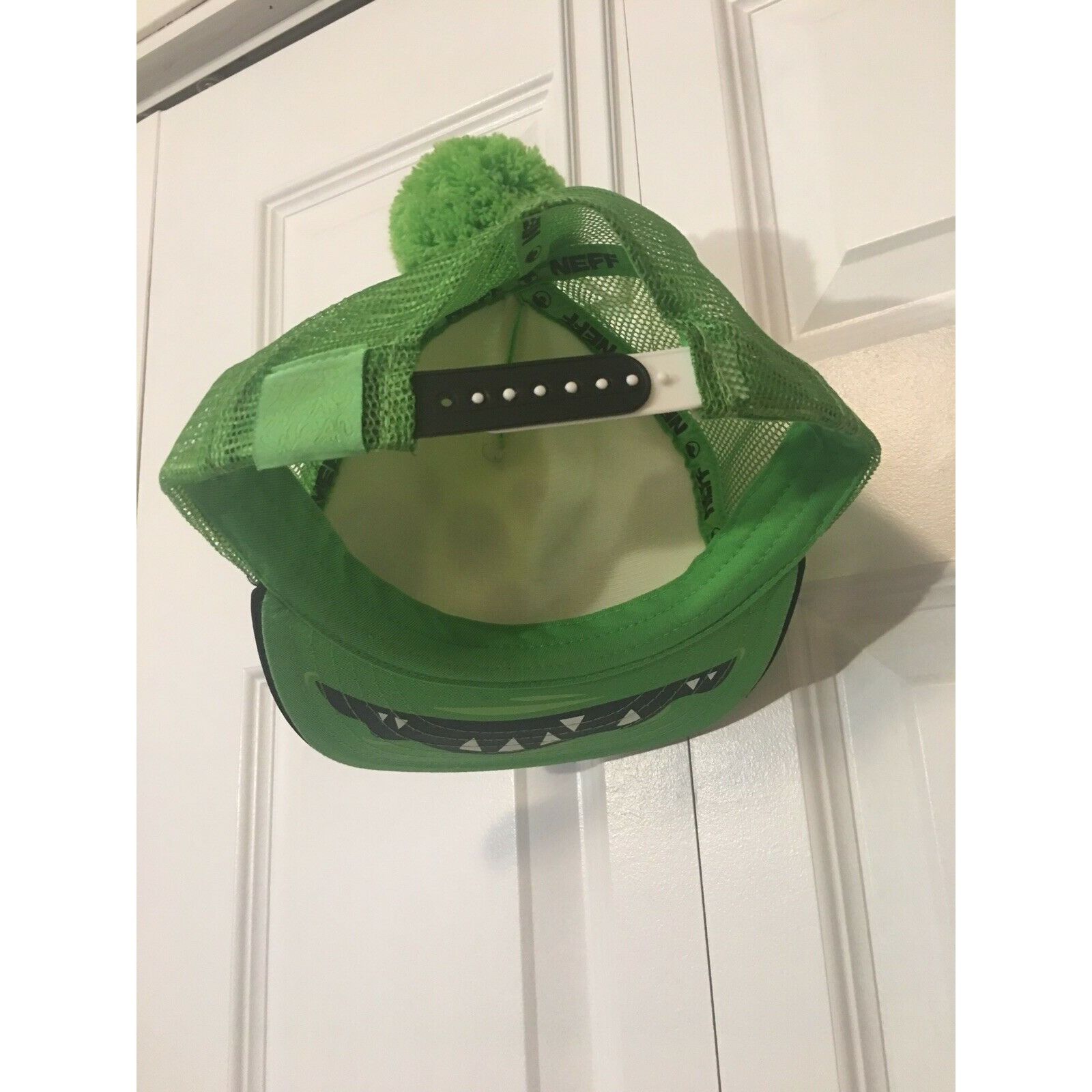 NEFF Neff Monster Eyeballs Snapback Cap Green Size ONE SIZE - 4 Thumbnail