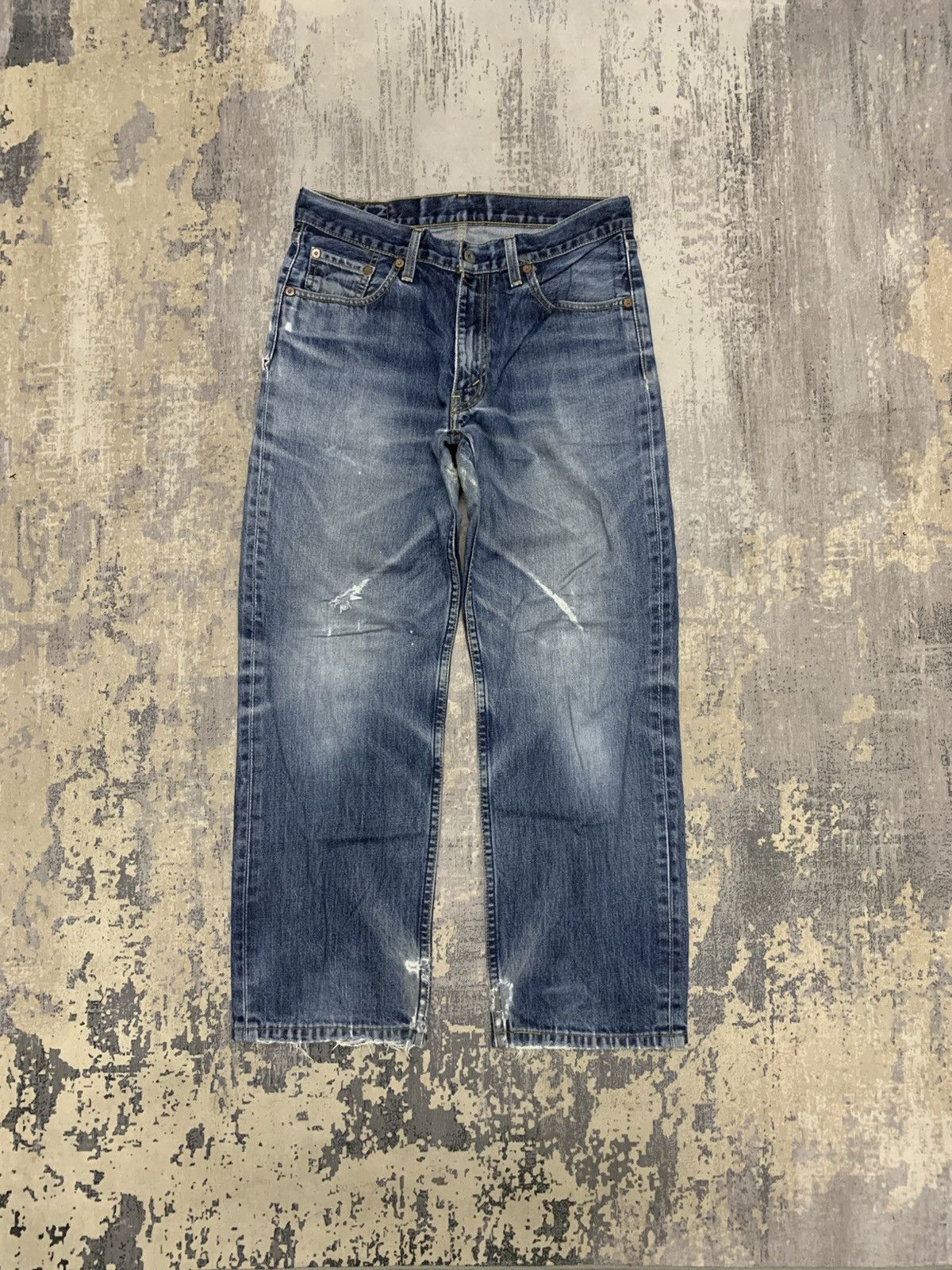 Levi's Vintage Levis 502 Distressed Denim Jeans Size US 30 / EU 46 - 1 Thumbnail