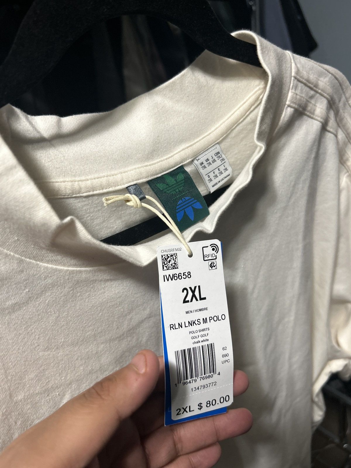 Adidas Adidas x Rolling Links Mock Neck Polo 2XL Size US XXL / EU 58 / 5 - 3 Thumbnail
