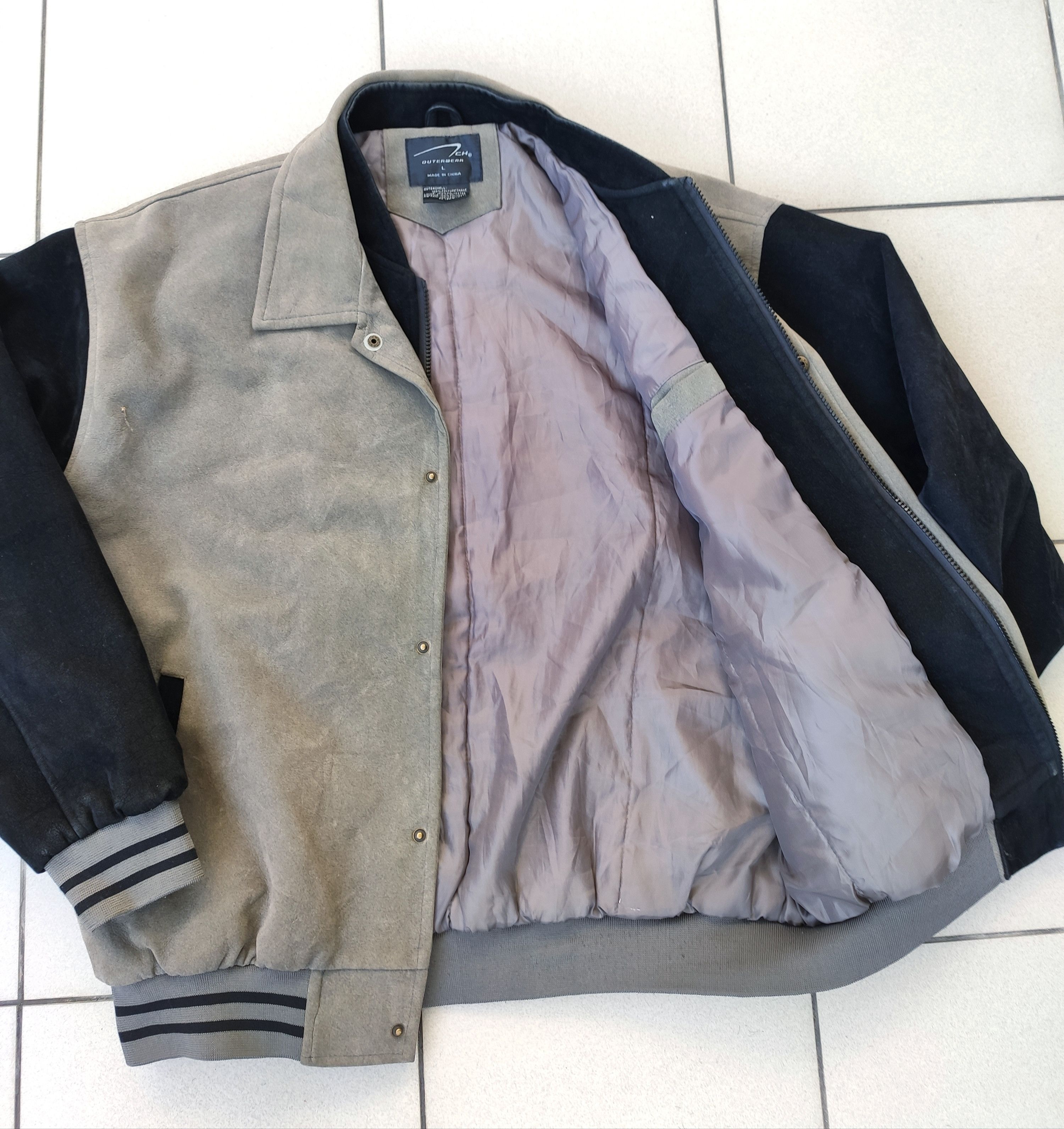 Vintage Vintage Varsity jacket Las Vegas usa bomber 90s 00s boxy Size US L / EU 52-54 / 3 - 7 Thumbnail