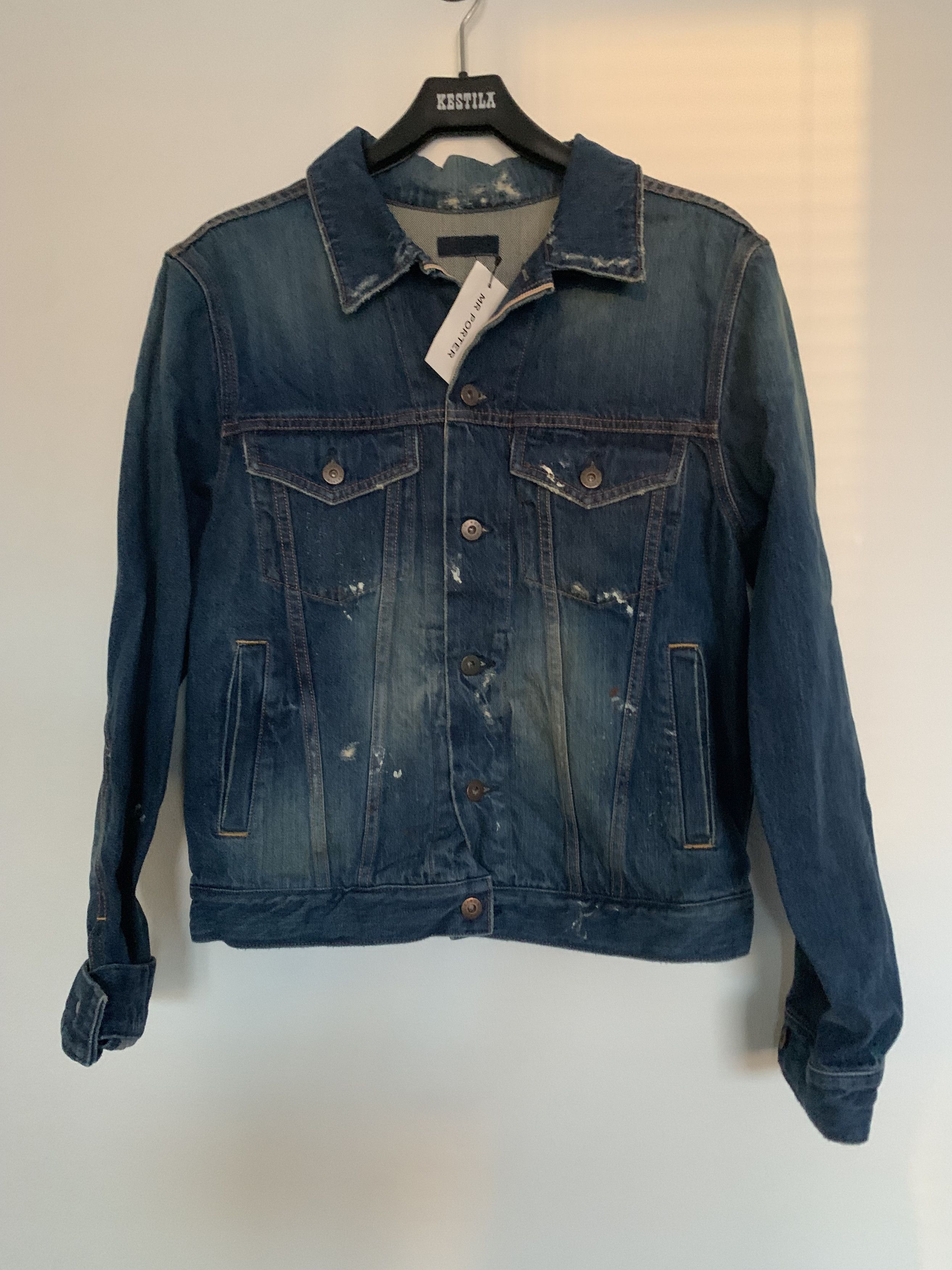 Simon Miller Simon Miller Distressed Denim Jacket Size US M / EU 48-50 / 2 - 1 Thumbnail