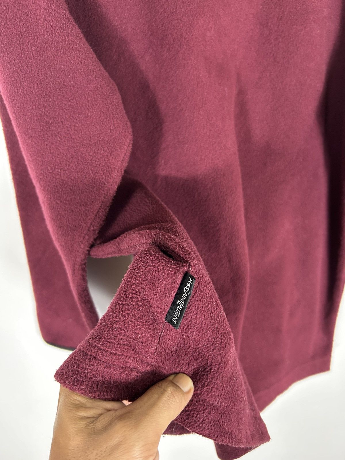 Yves Saint Laurent Vintage Yves Saint Laurent YSL Fleece Half-Zip Pullover Size US M / EU 48-50 / 2 - 15 Thumbnail
