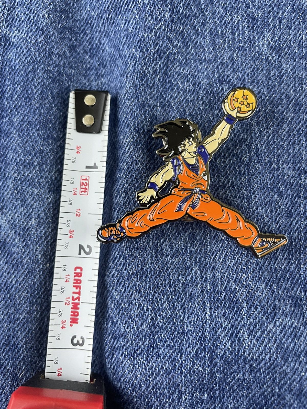 Other DBZ Goku Enamel Pin Size ONE SIZE - 2 Thumbnail