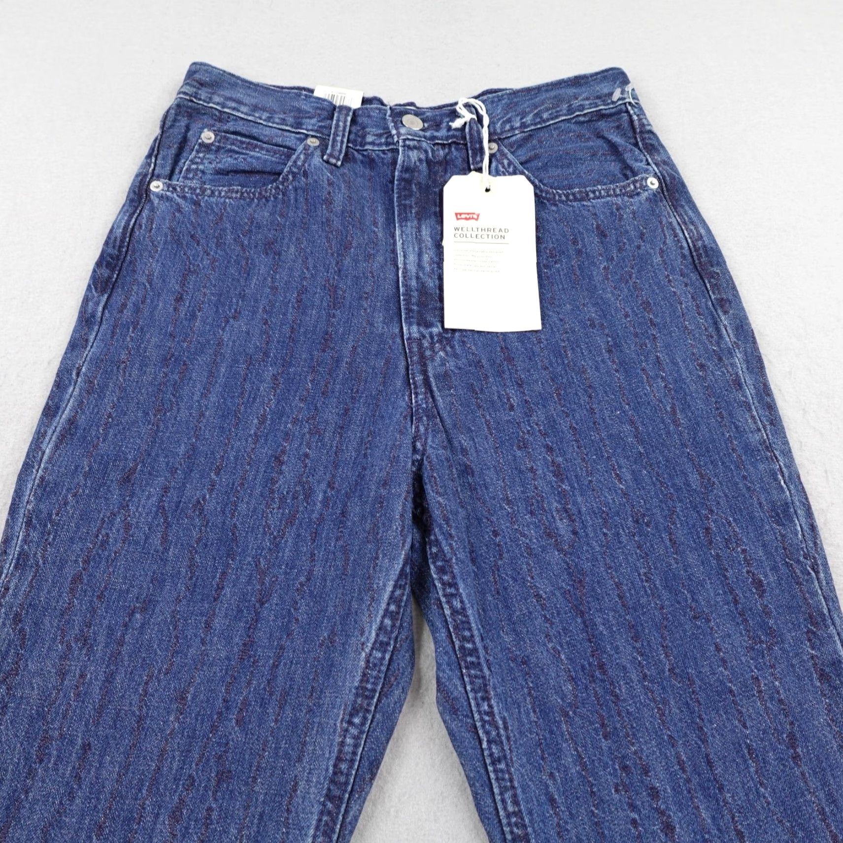 Levi's Levi's Jeans Women's High Rise Slim Straight 28 Blue Denim Regular Fit NEW Size 28" / US 6 / IT 42 - 2 Thumbnail