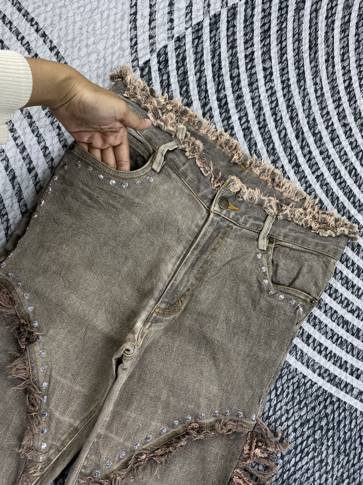 Rare Panther Vintage Rare Panther Rare Design Punk Style Pants Size US 30 / EU 46 - 9 Thumbnail