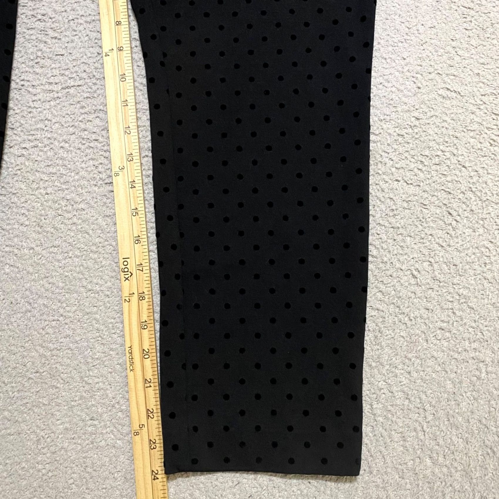 Talbots Talbots Pants Dress Pants Black 12P Petites Straight Flat Front Nylon Rayon Spandex Womens Professionals Carvy? Size 34" / US 12 / IT 48 - 6 Thumbnail