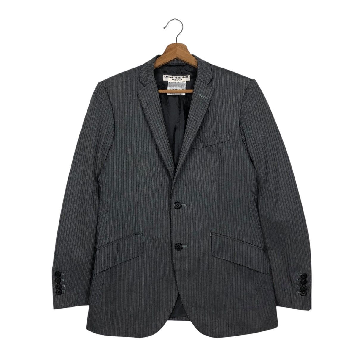 Katharine Hamnett London 📌Rich Grey Vintage Chore Jacket Katharine Hamnett London Size US M / EU 48-50 / 2 - 2 Thumbnail