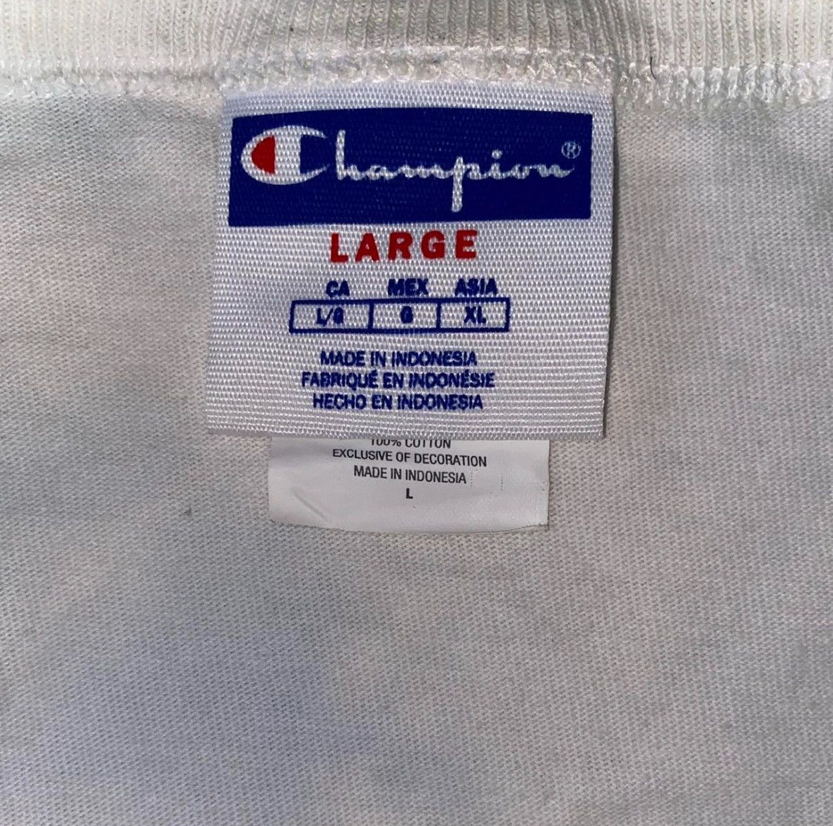 Champion Champion Tye Dye Shirt Size L / US 10 / IT 46 - 3 Thumbnail