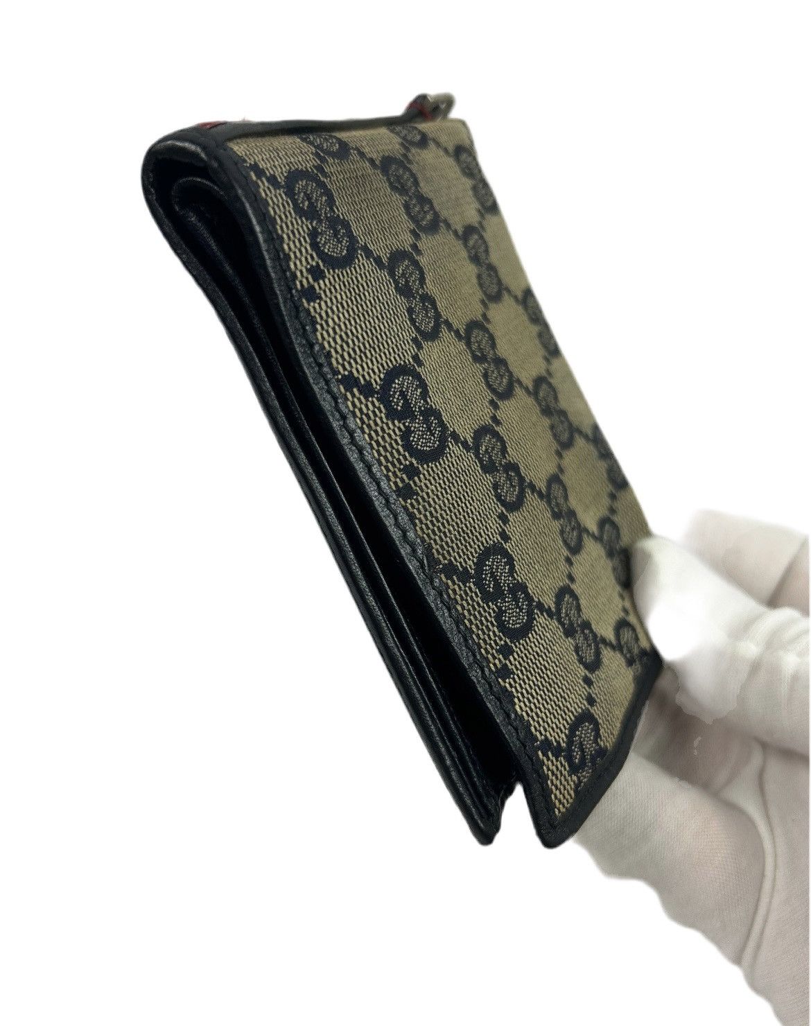 Gucci Gucci GG Canvas Monogram Bifold Wallet Size ONE SIZE - 8 Thumbnail