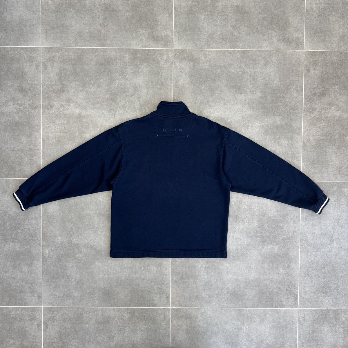 Nike Vintage Nike 1/3 Zip Pullover Sweatshirt Embroidered Logo Size US S / EU 44-46 / 1 - 17 Thumbnail