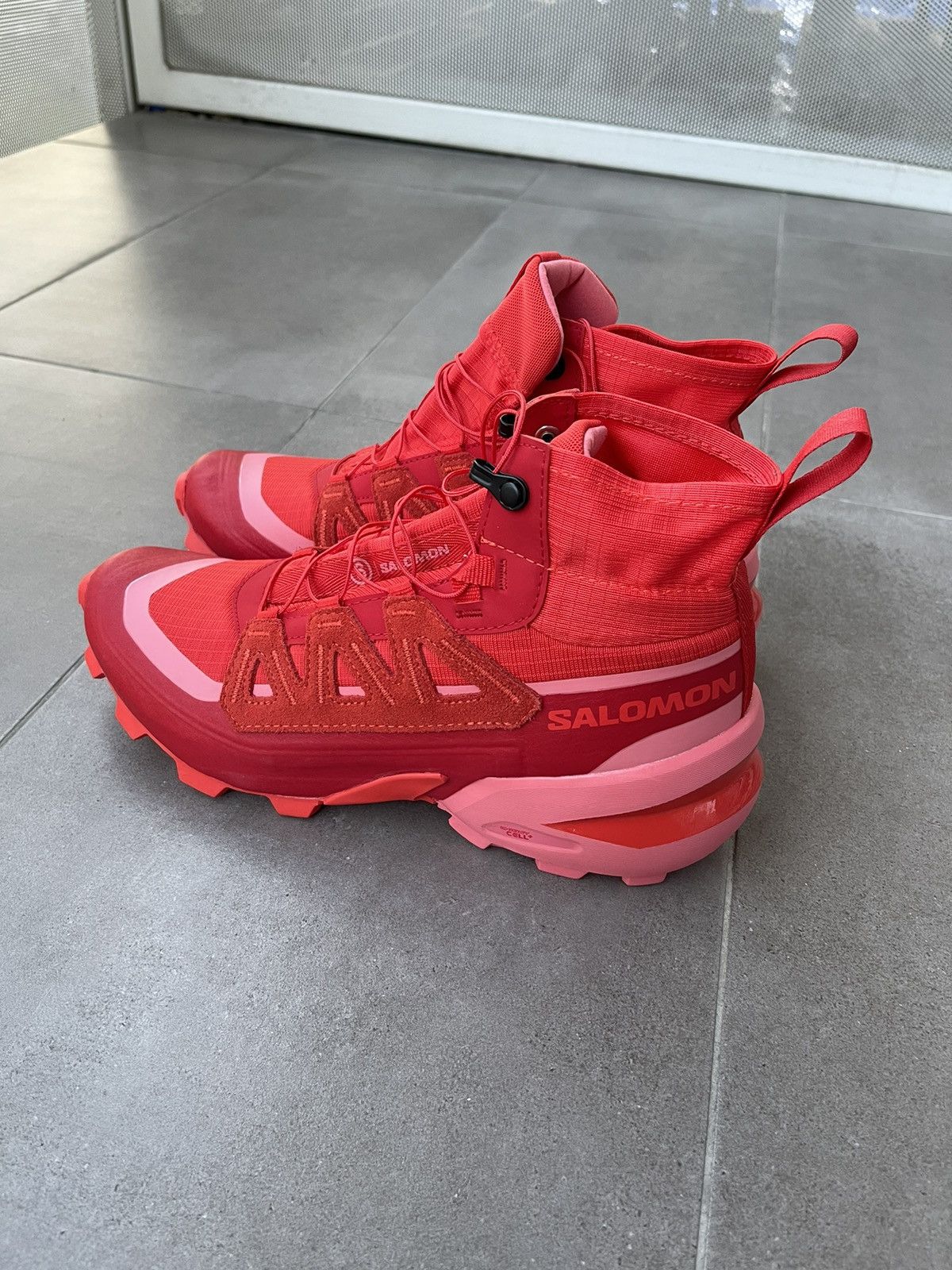 Maison Margiela !DS! AW22 Maison Margiela X Salomon Red Sneakers Size US 12 / IT 42 - 7 Thumbnail