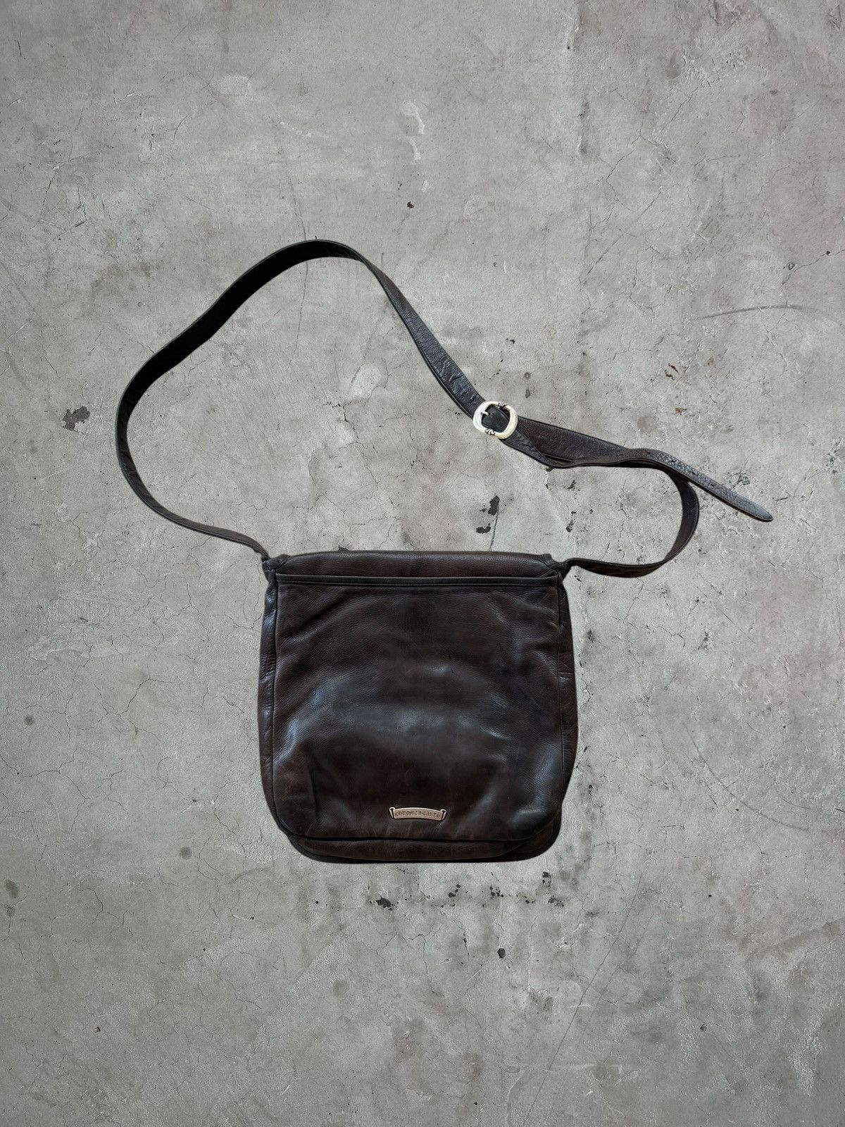 Chrome Hearts Chrome Hearts Filgree Leather Messenger Bag Size ONE SIZE - 7 Thumbnail