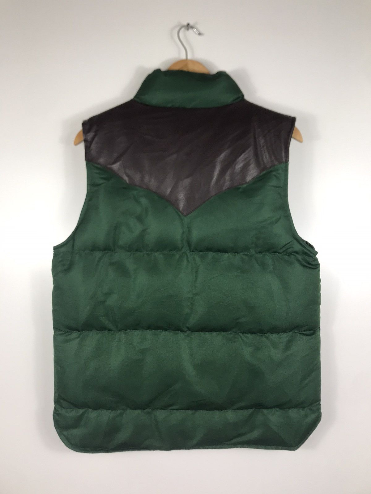 Leather ⚡️Vintage Climle Skin On Top Puffer Vest Jacket Size US L / EU 52-54 / 3 - 13 Thumbnail