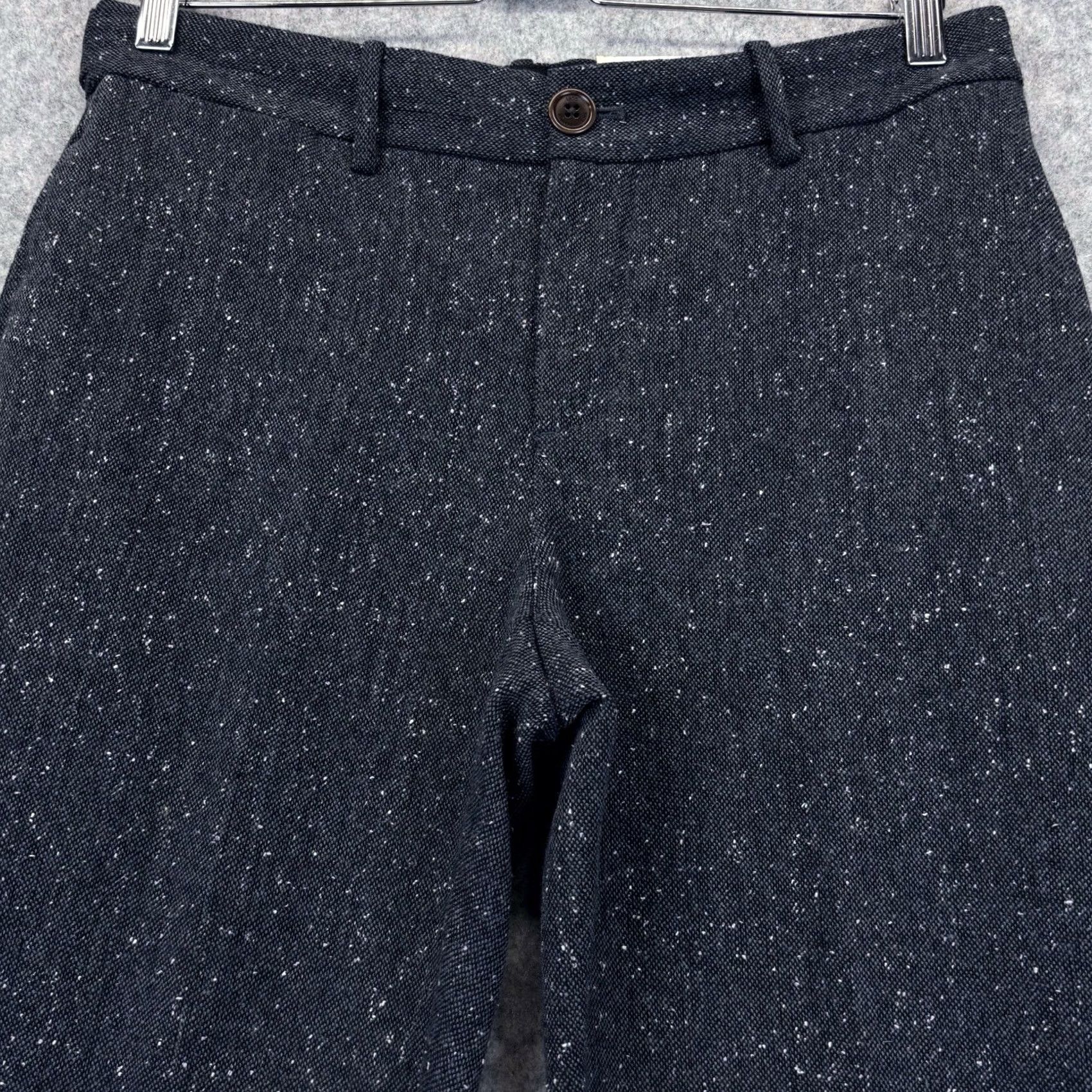 Original Penguin VINTAGE Original Penguin Tweed Trousers Slim Fit W30” L29” Mens Navy BNWT Size US 30 / EU 46 - 3 Thumbnail